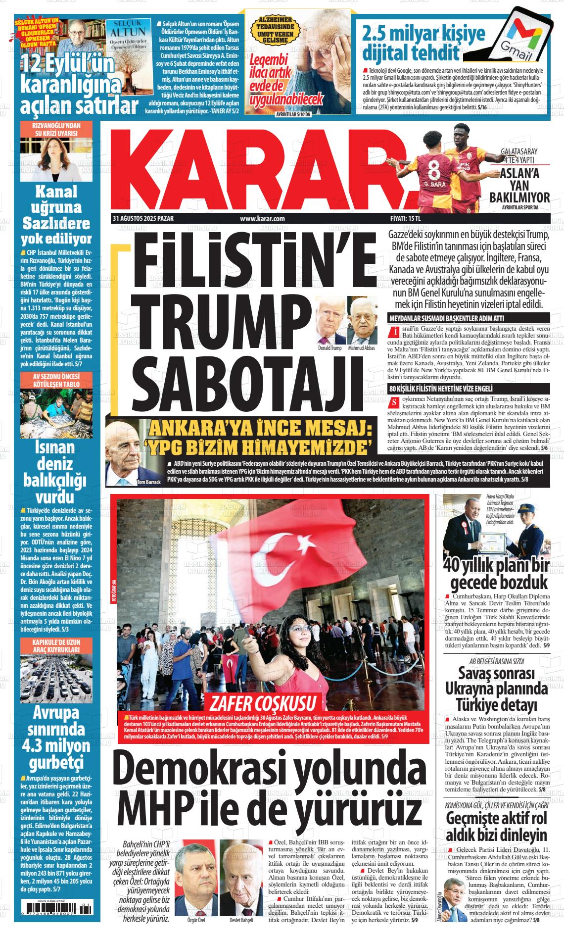 KARAR Gazetesi