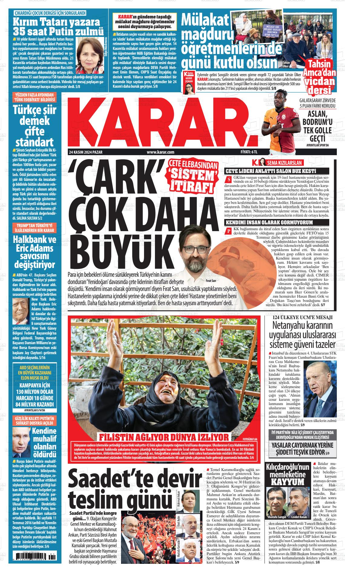 KARAR Gazetesi