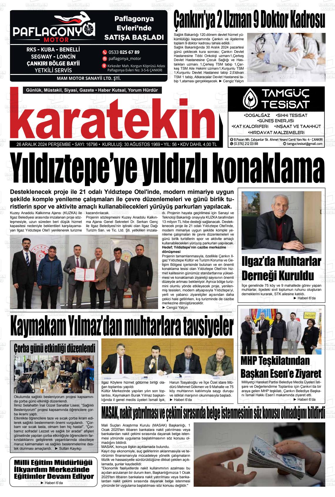 KARATEKİN Gazetesi