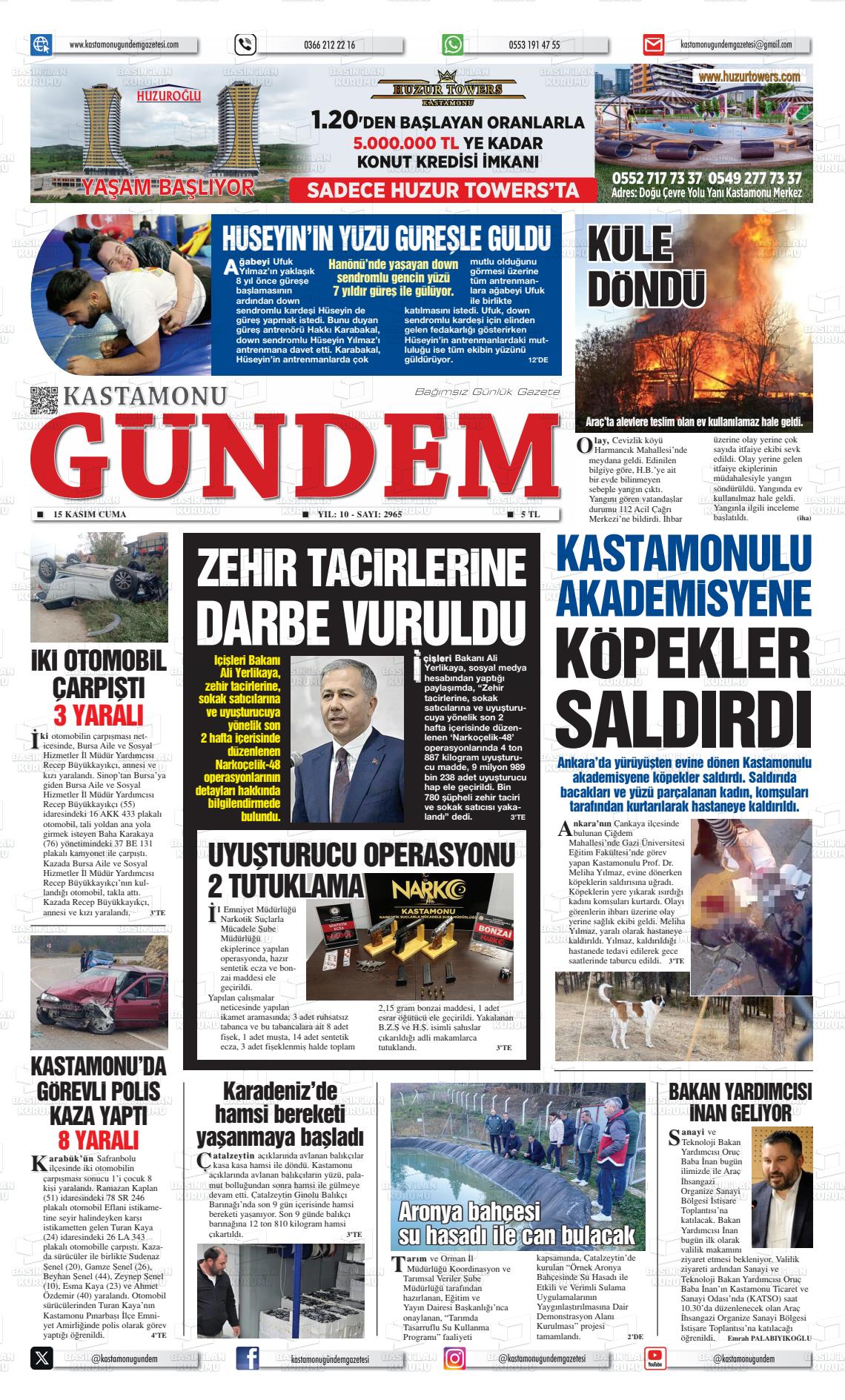 KASTAMONU GÜNDEM Gazetesi