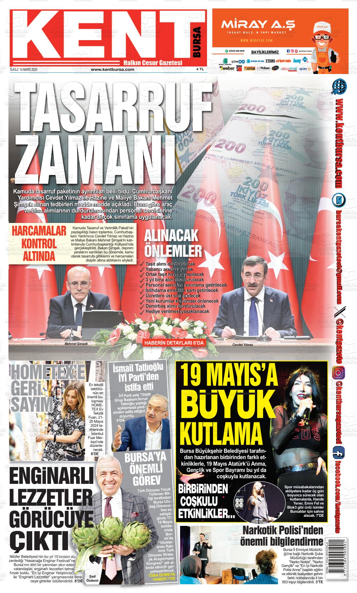 KENT BURSA Gazetesi