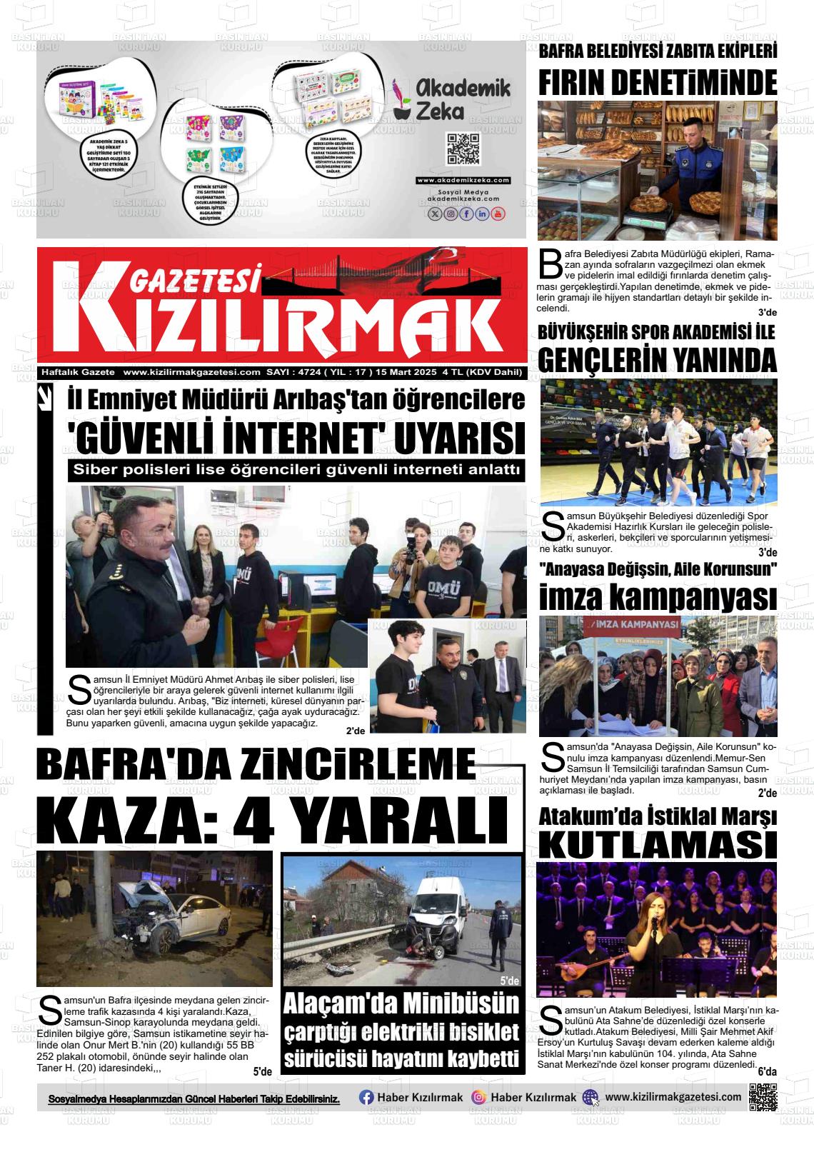 KIZILIRMAK Gazetesi