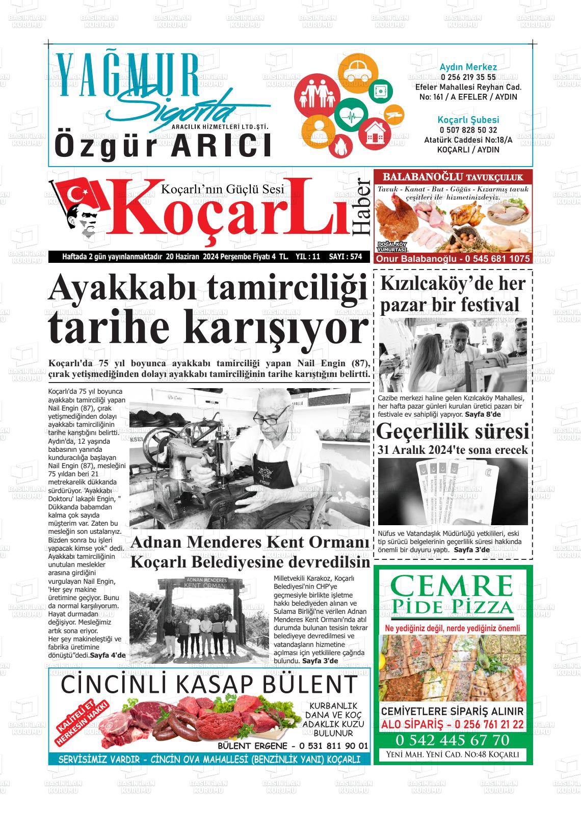KOÇARLI HABER Gazetesi
