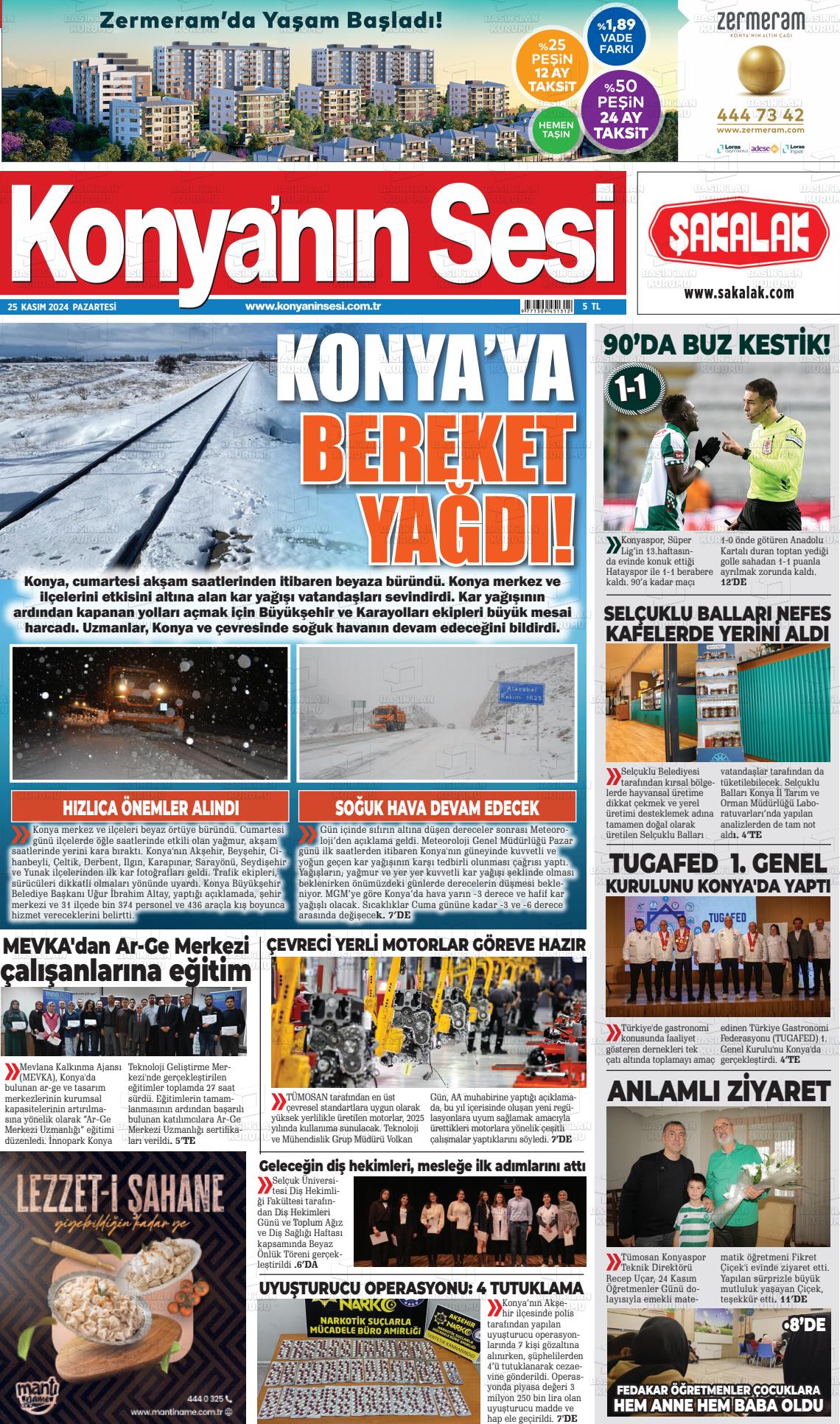 KONYA'NIN SESİ Gazetesi