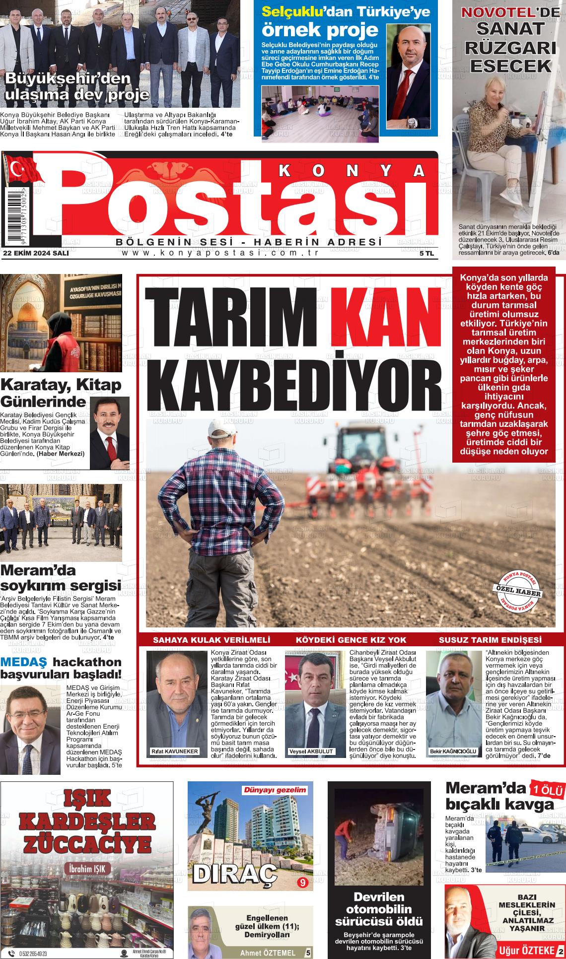 KONYA POSTASI Gazetesi