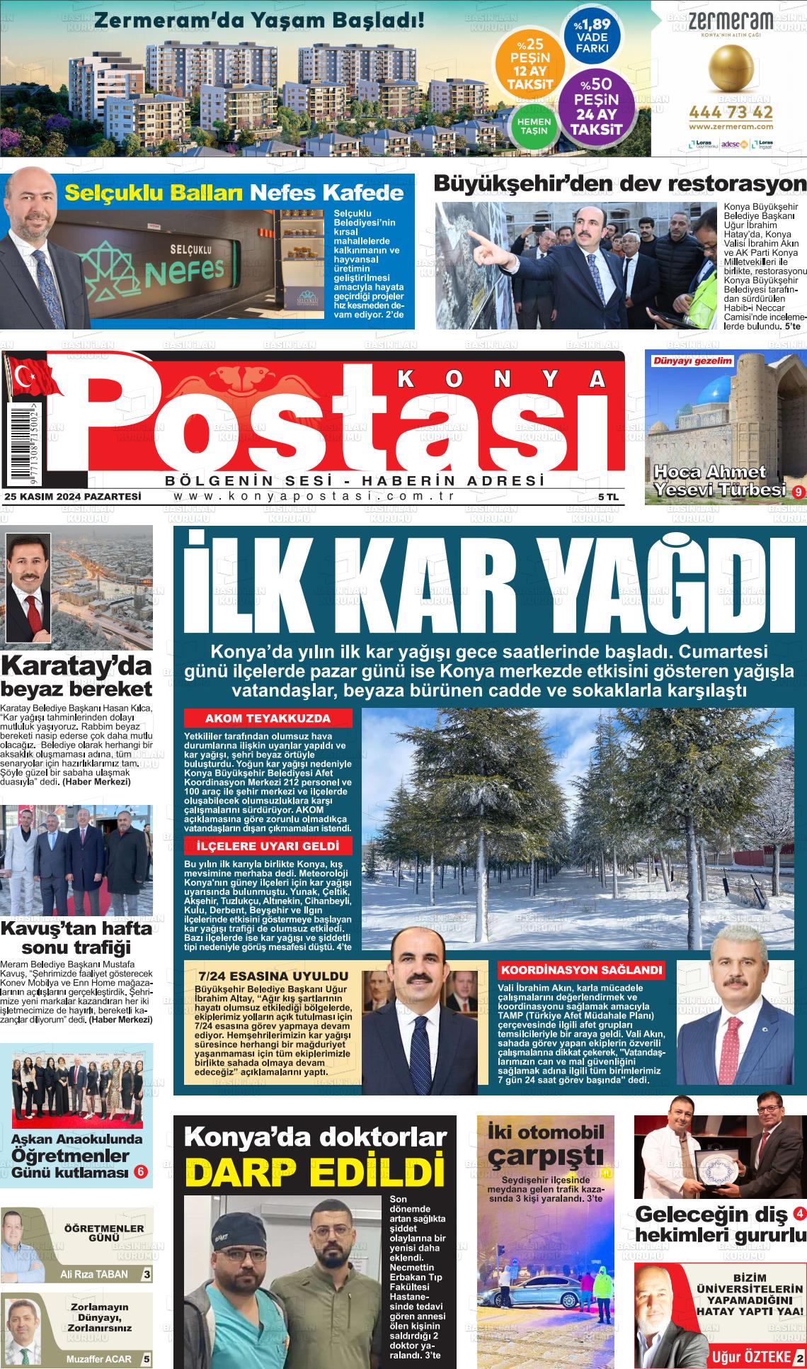 KONYA POSTASI Gazetesi