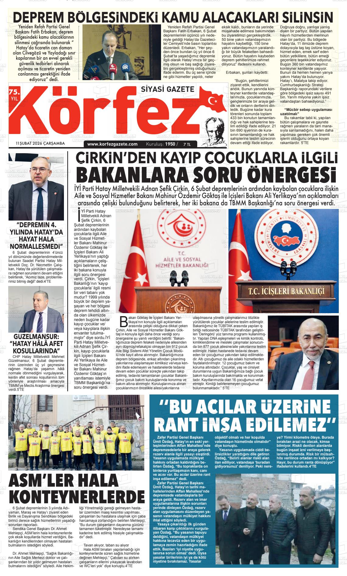 KÖRFEZ Gazetesi