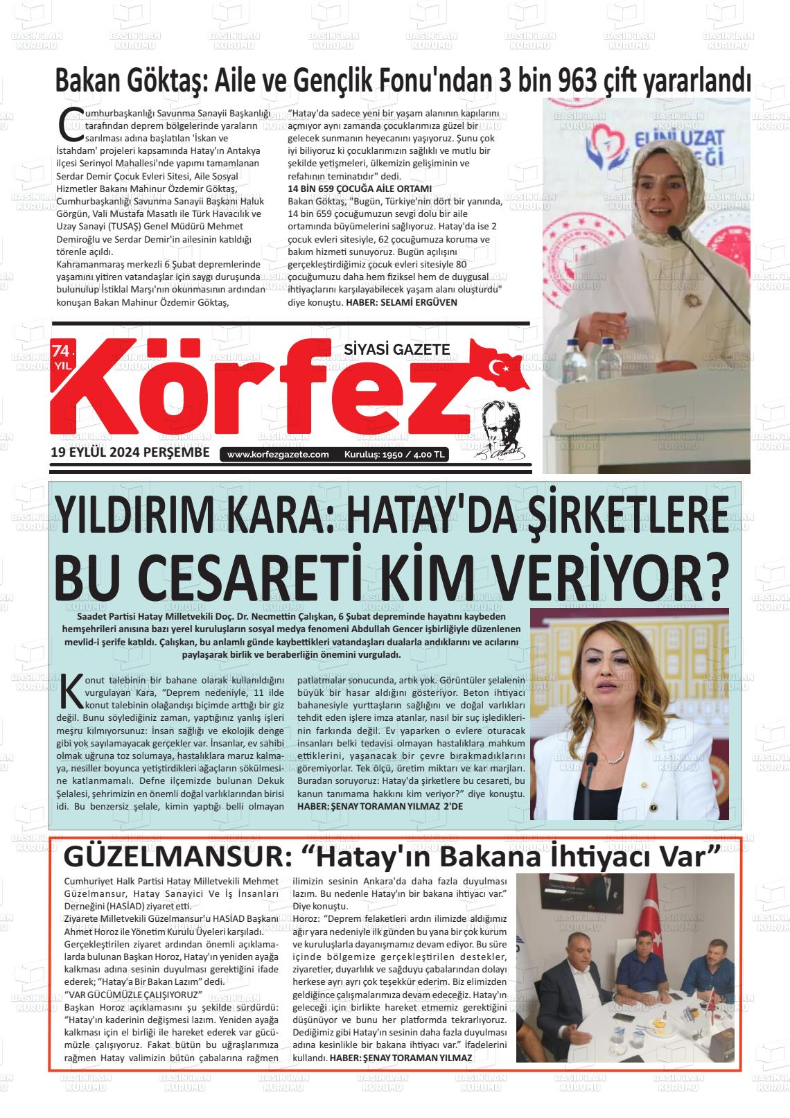 KÖRFEZ Gazetesi