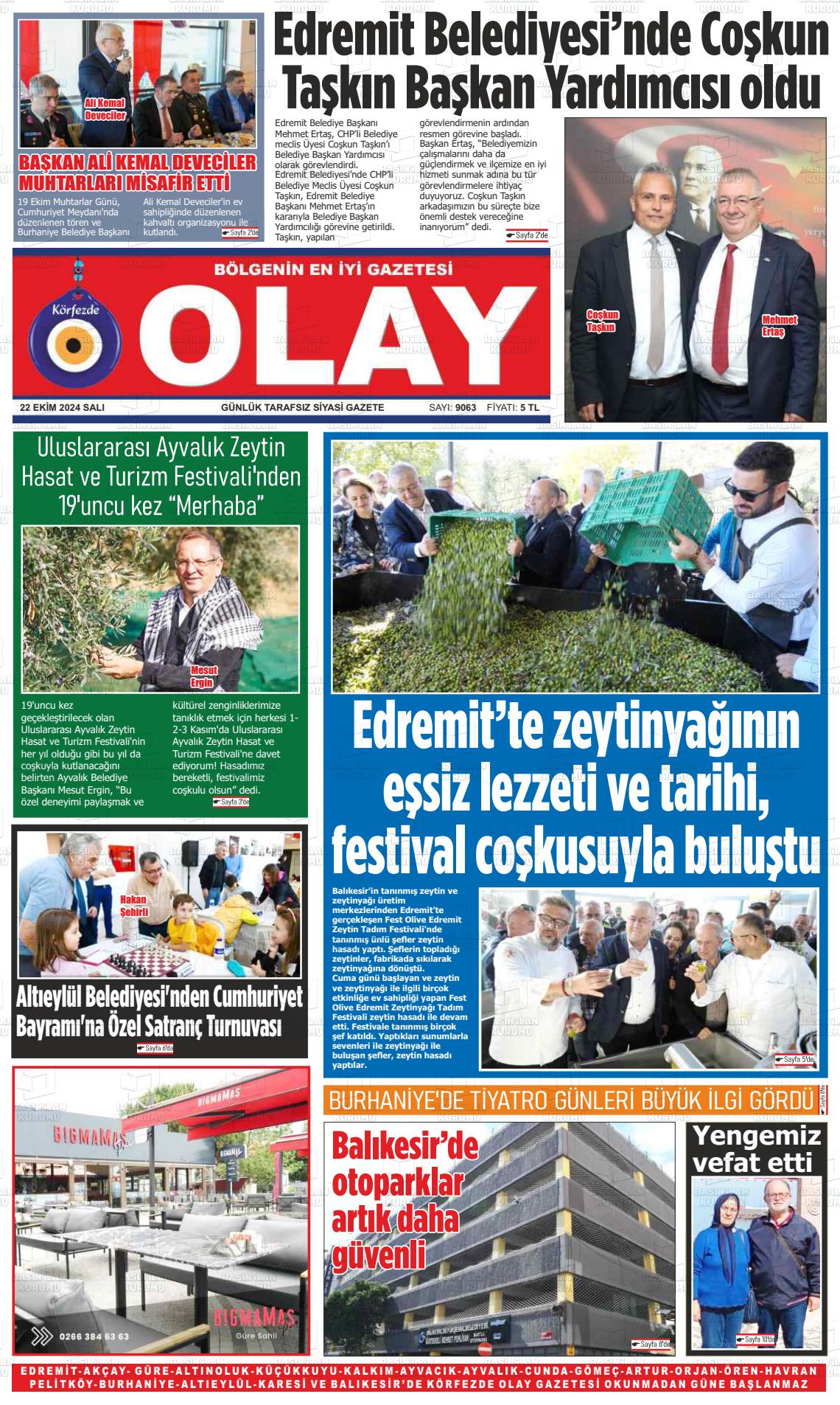 KÖRFEZDE OLAY Gazetesi