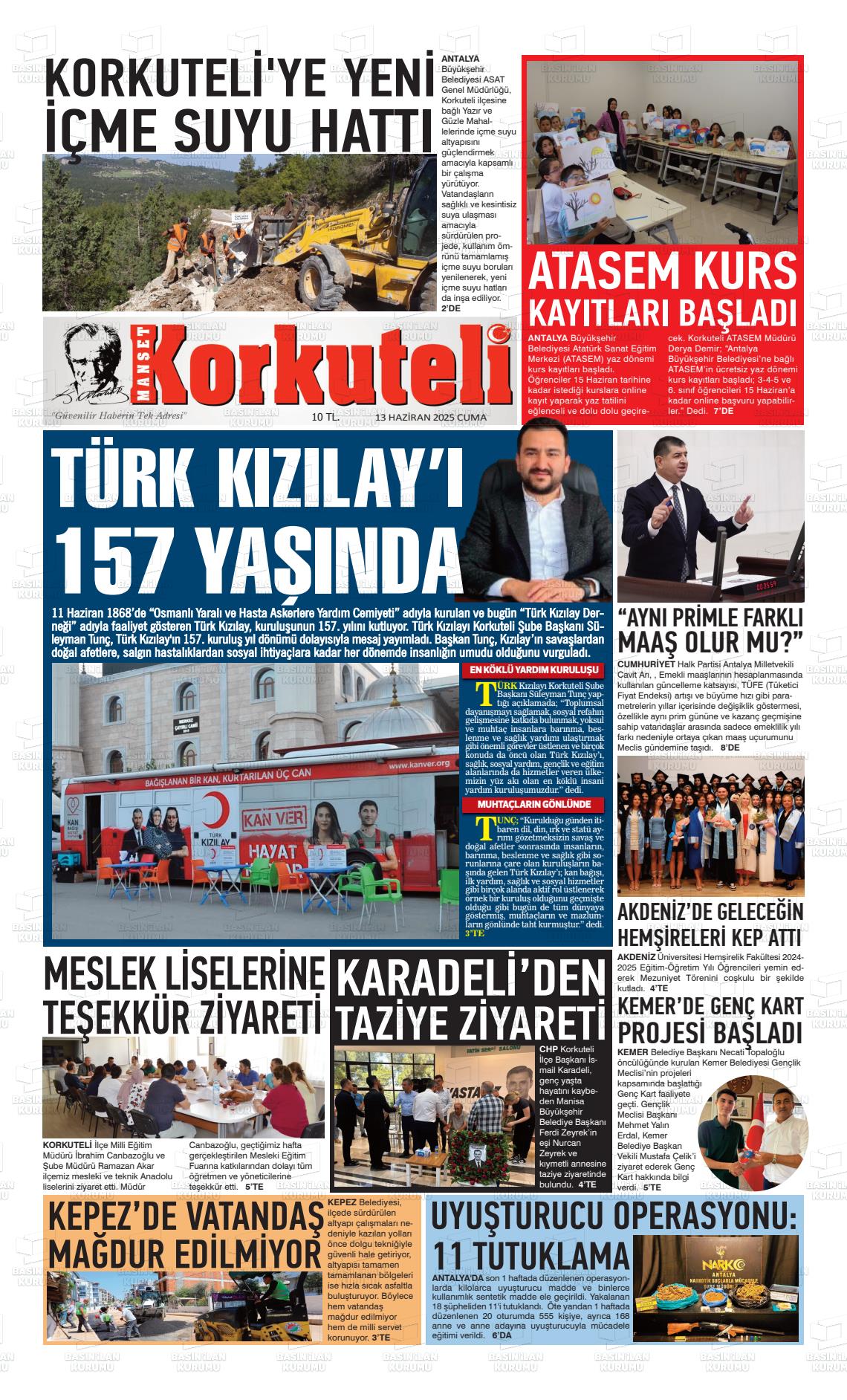 KORKUTELİ MANŞET Gazetesi