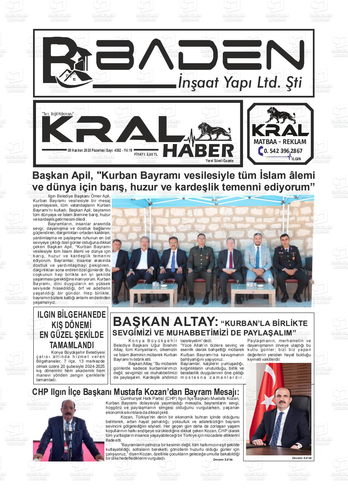 KRAL HABER Gazetesi