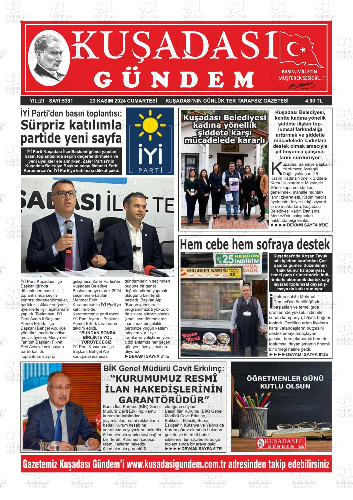 KUŞADASI GÜNDEM Gazetesi