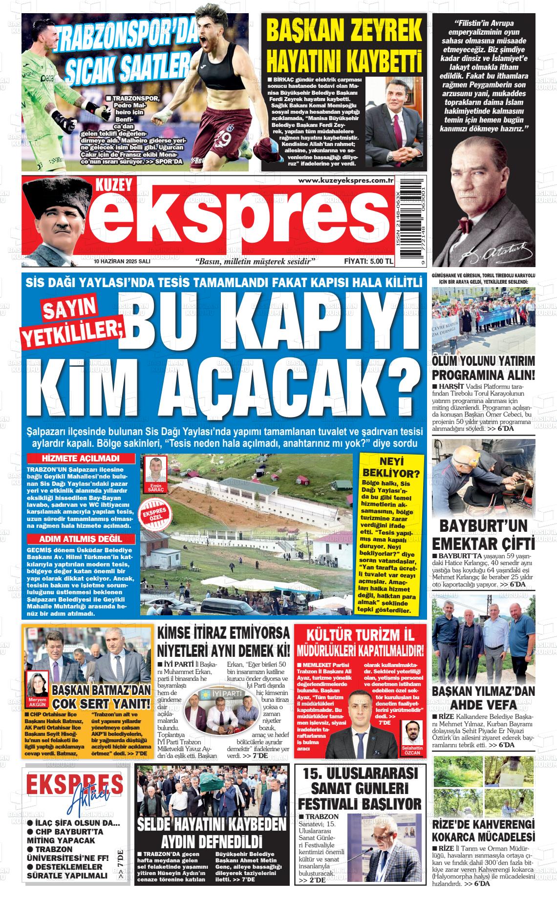 KUZEY EKSPRES Gazetesi