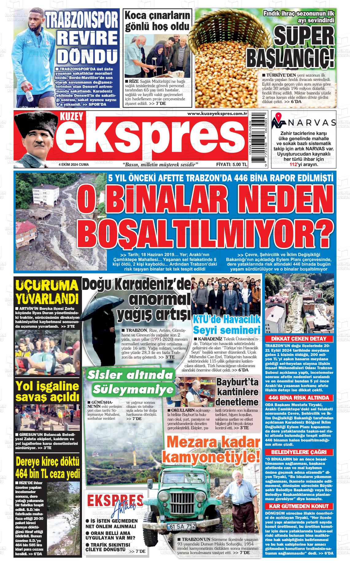 KUZEY EKSPRES Gazetesi