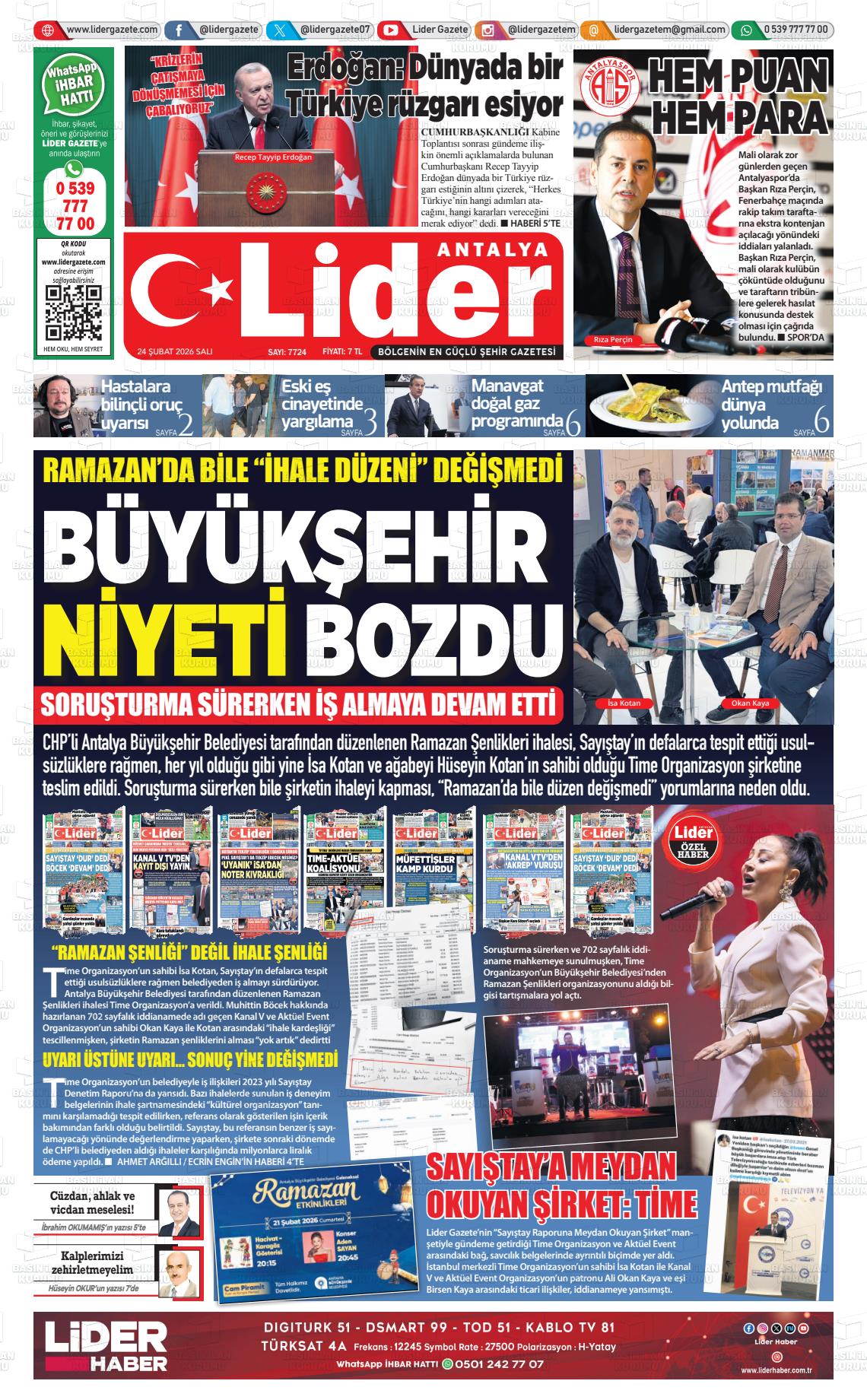 LİDER Gazetesi