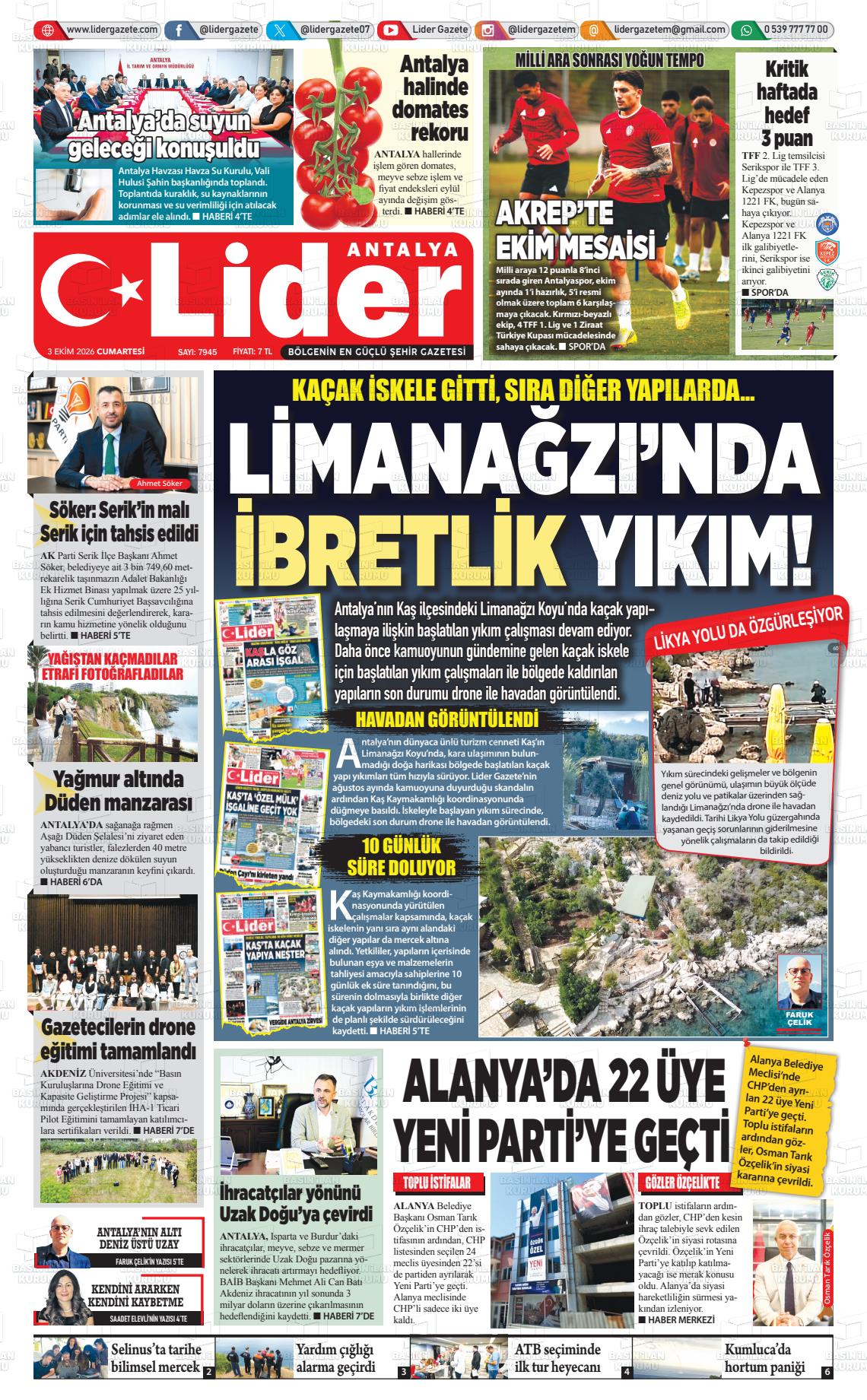 LİDER Gazetesi
