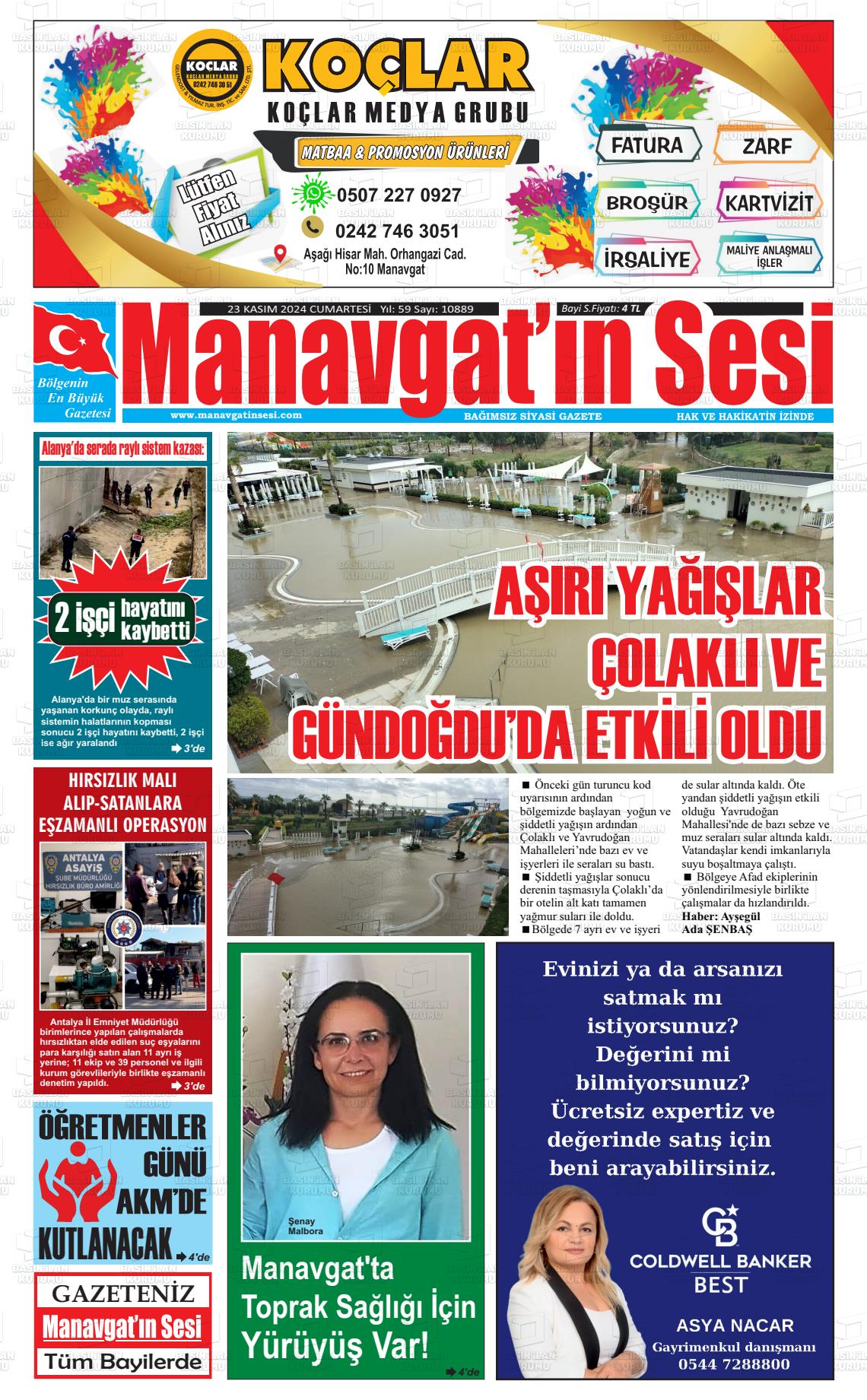 MANAVGAT'IN SESİ Gazetesi