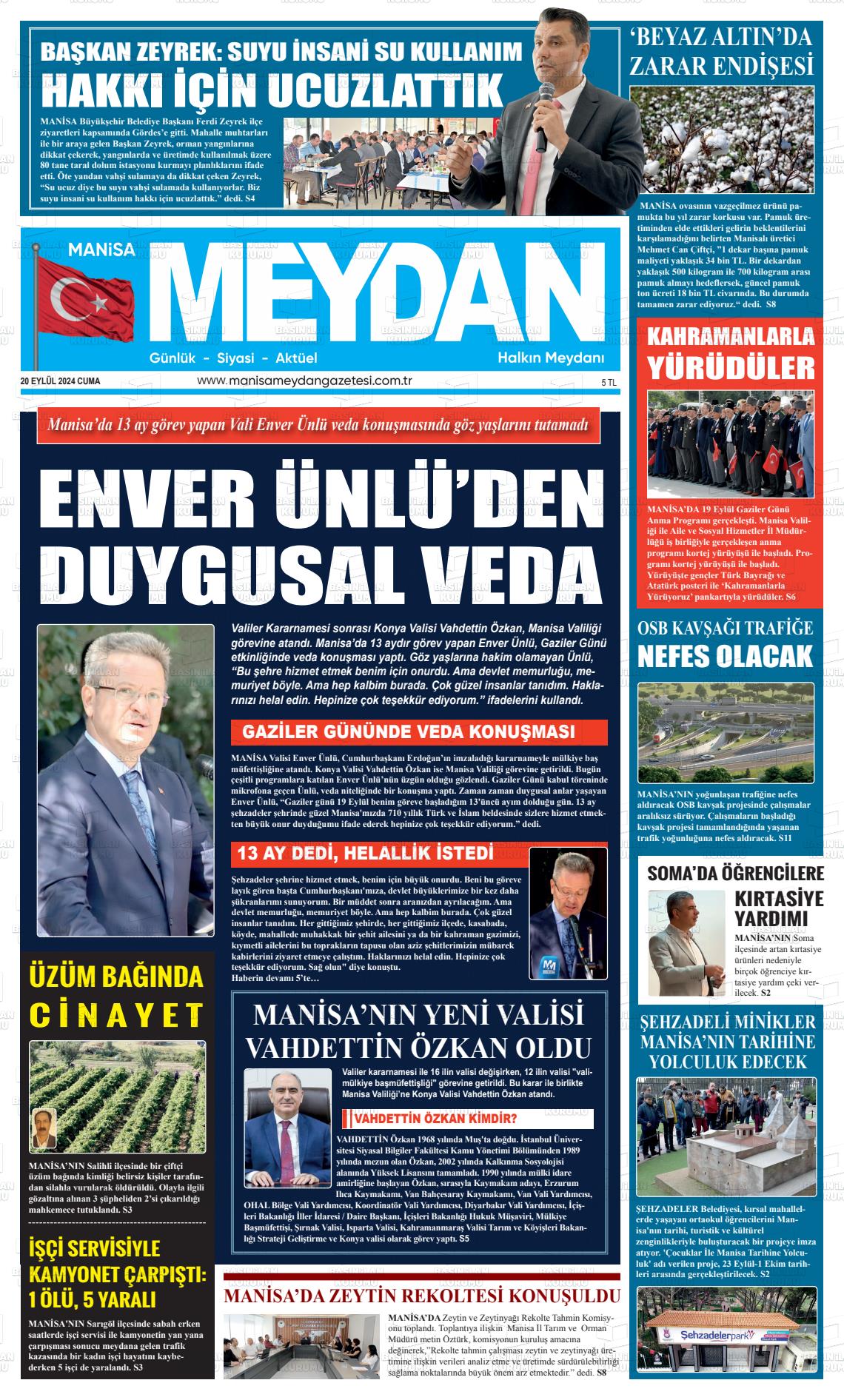 MANİSA MEYDAN Gazetesi