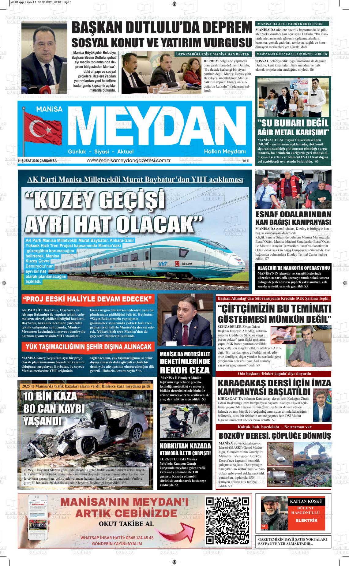 MANİSA MEYDAN Gazetesi