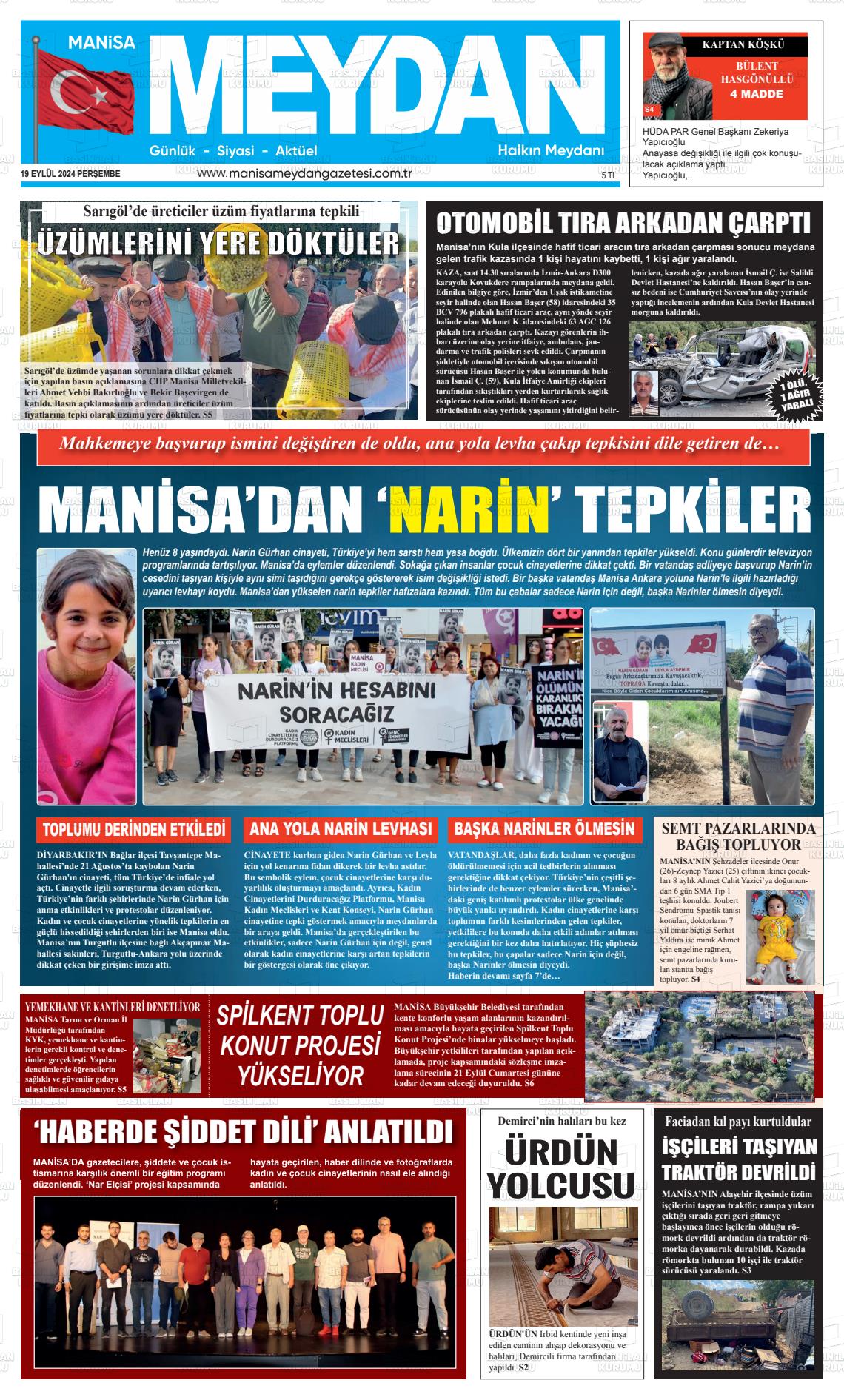 MANİSA MEYDAN Gazetesi