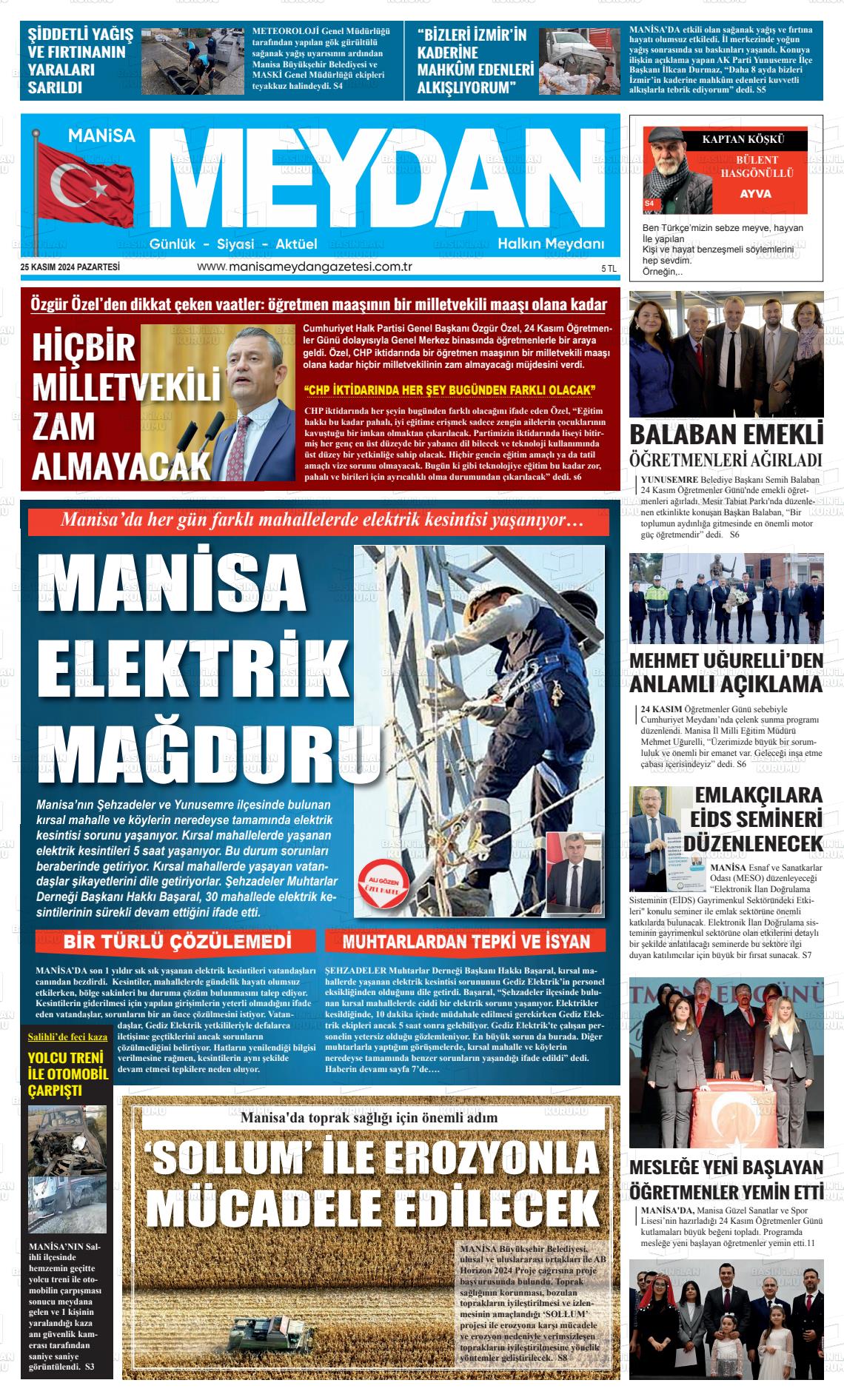 MANİSA MEYDAN Gazetesi