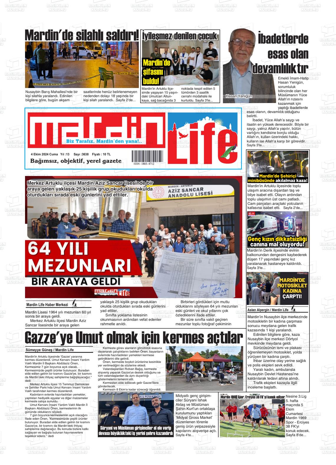 MARDİN LİFE Gazetesi