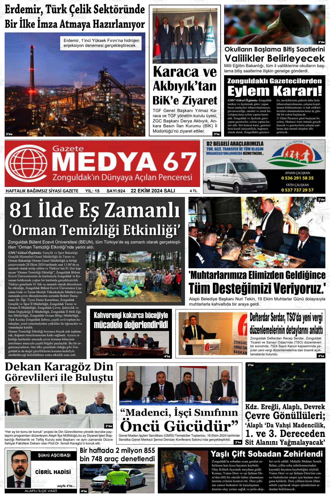 MEDYA 67 Gazetesi