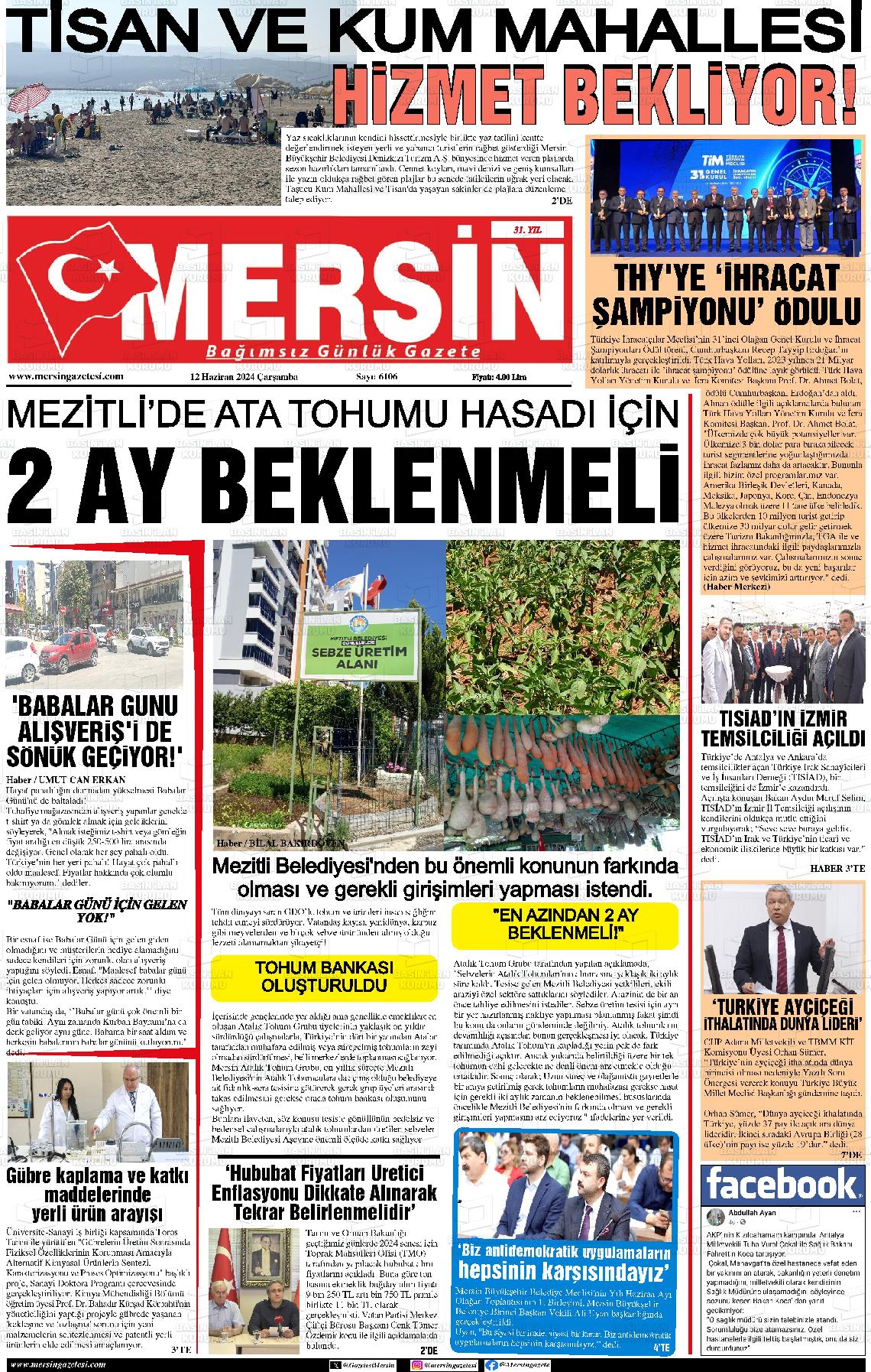 MERSİN Gazetesi