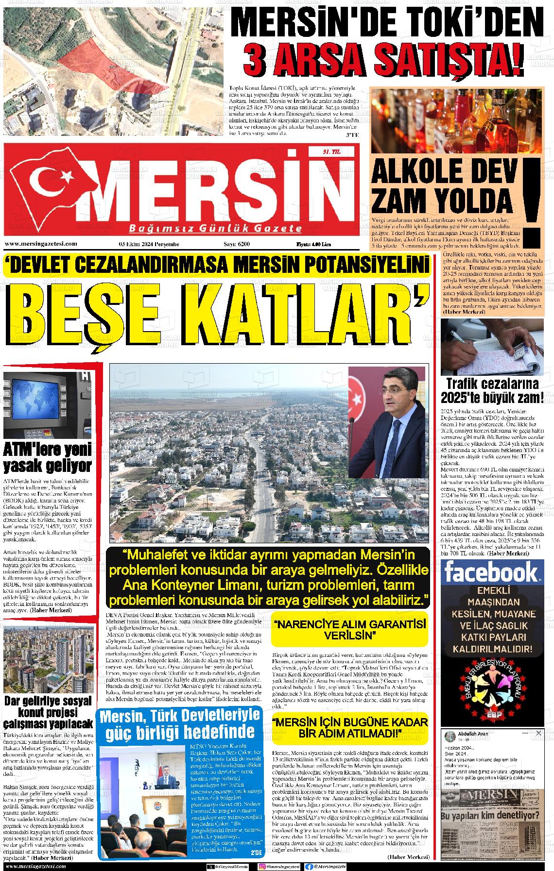 MERSİN Gazetesi