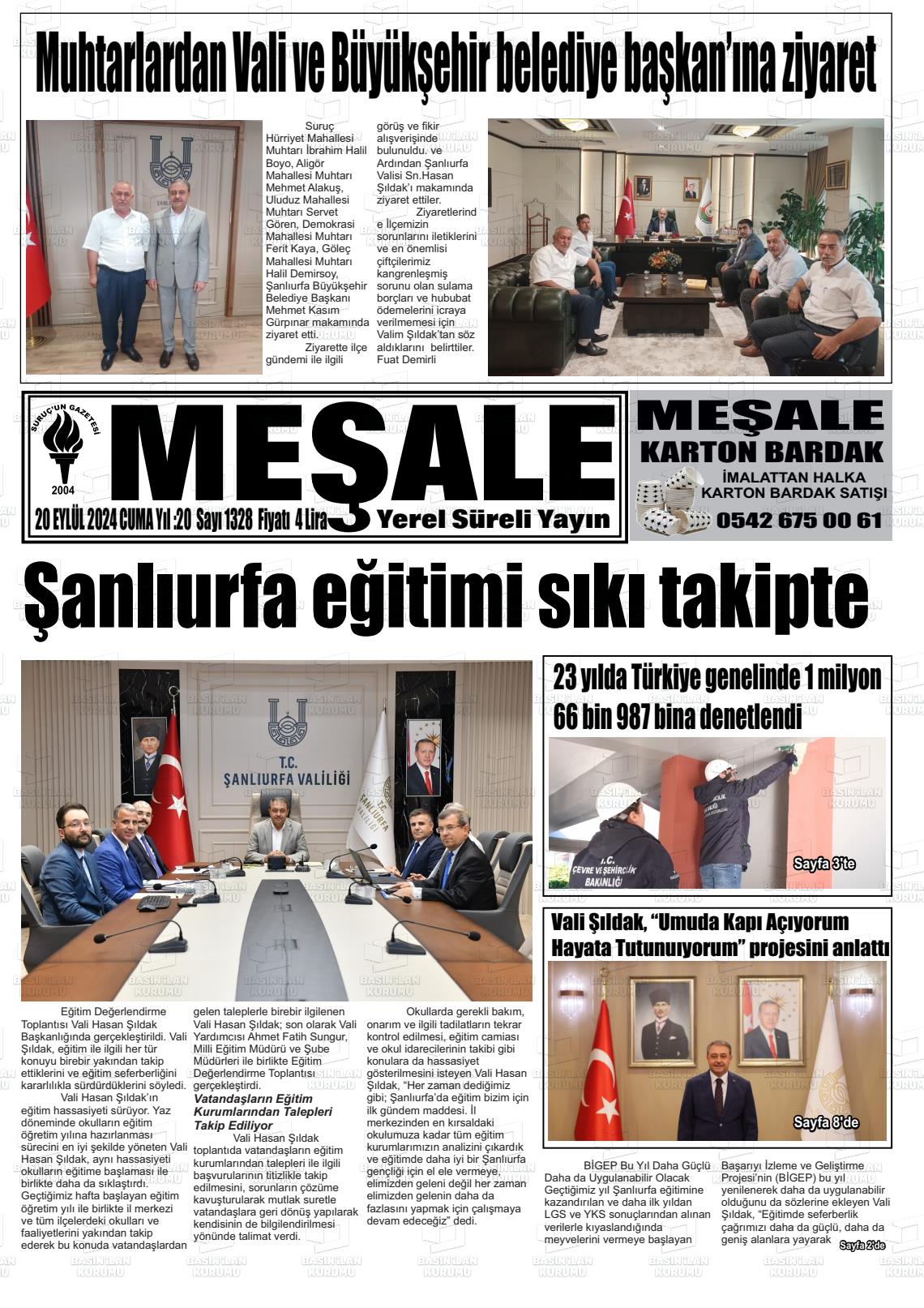 MEŞALE Gazetesi