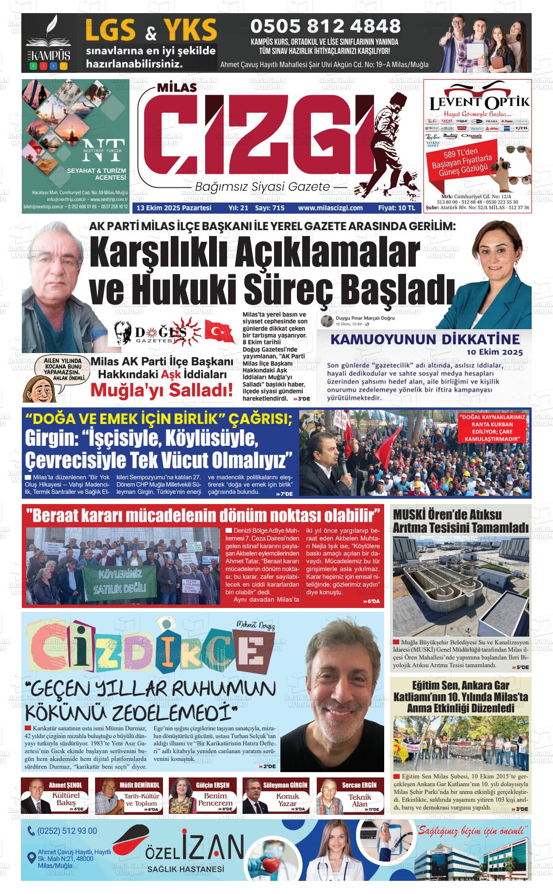 MİLAS ÇİZGİ Gazetesi