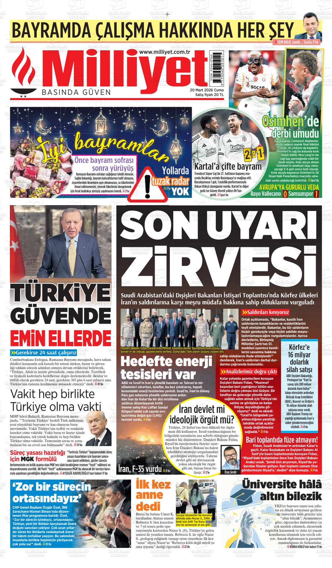 MİLLİYET Gazetesi