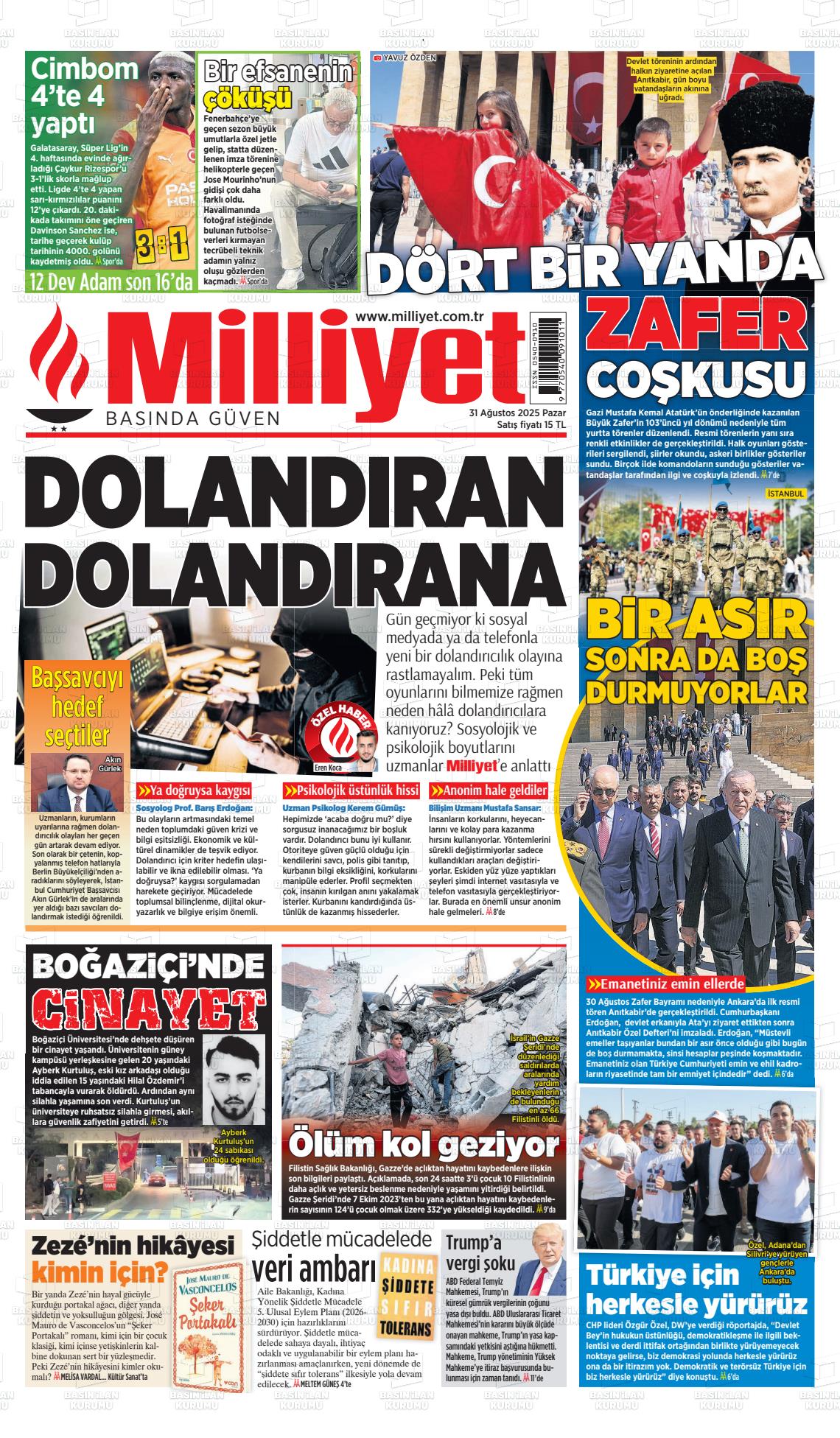 MİLLİYET Gazetesi