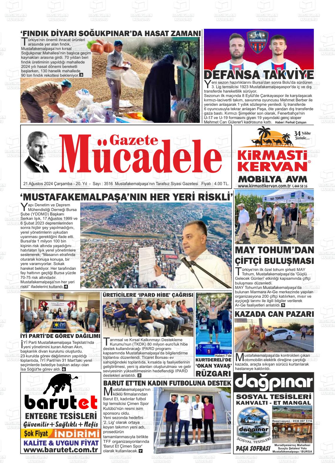 MÜCADELE Gazetesi