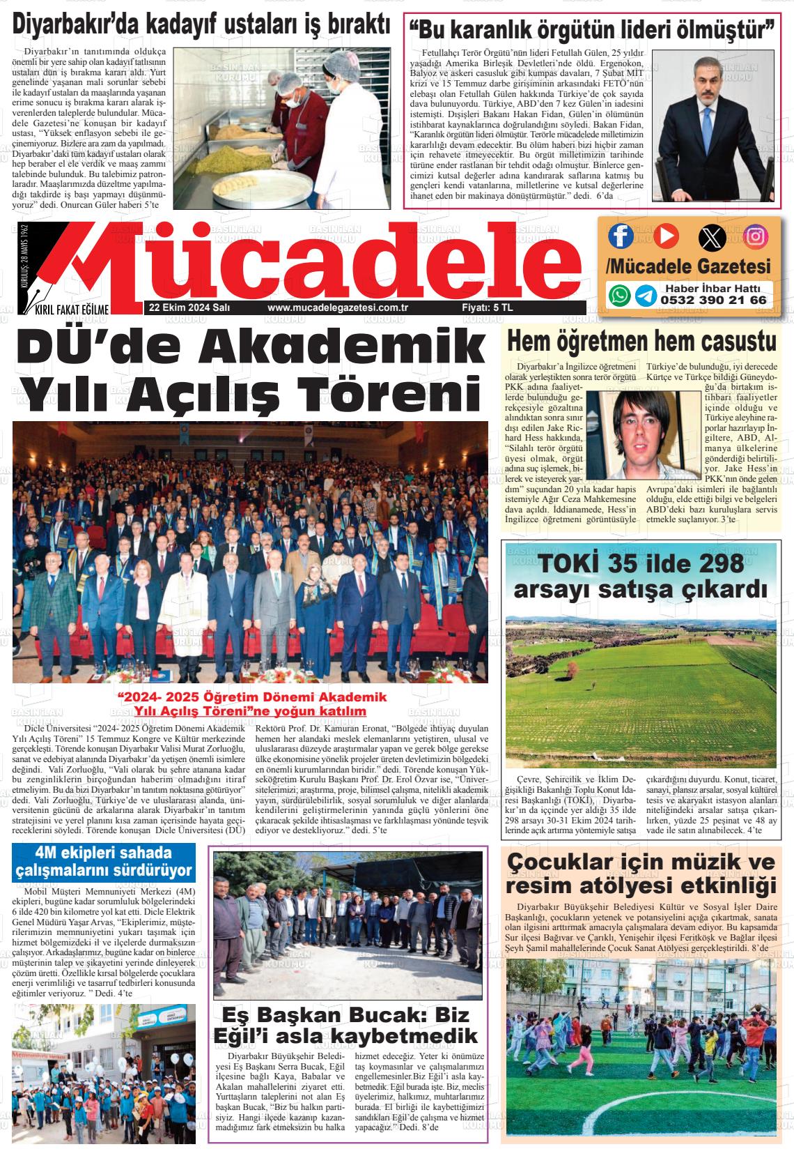 MÜCADELE Gazetesi