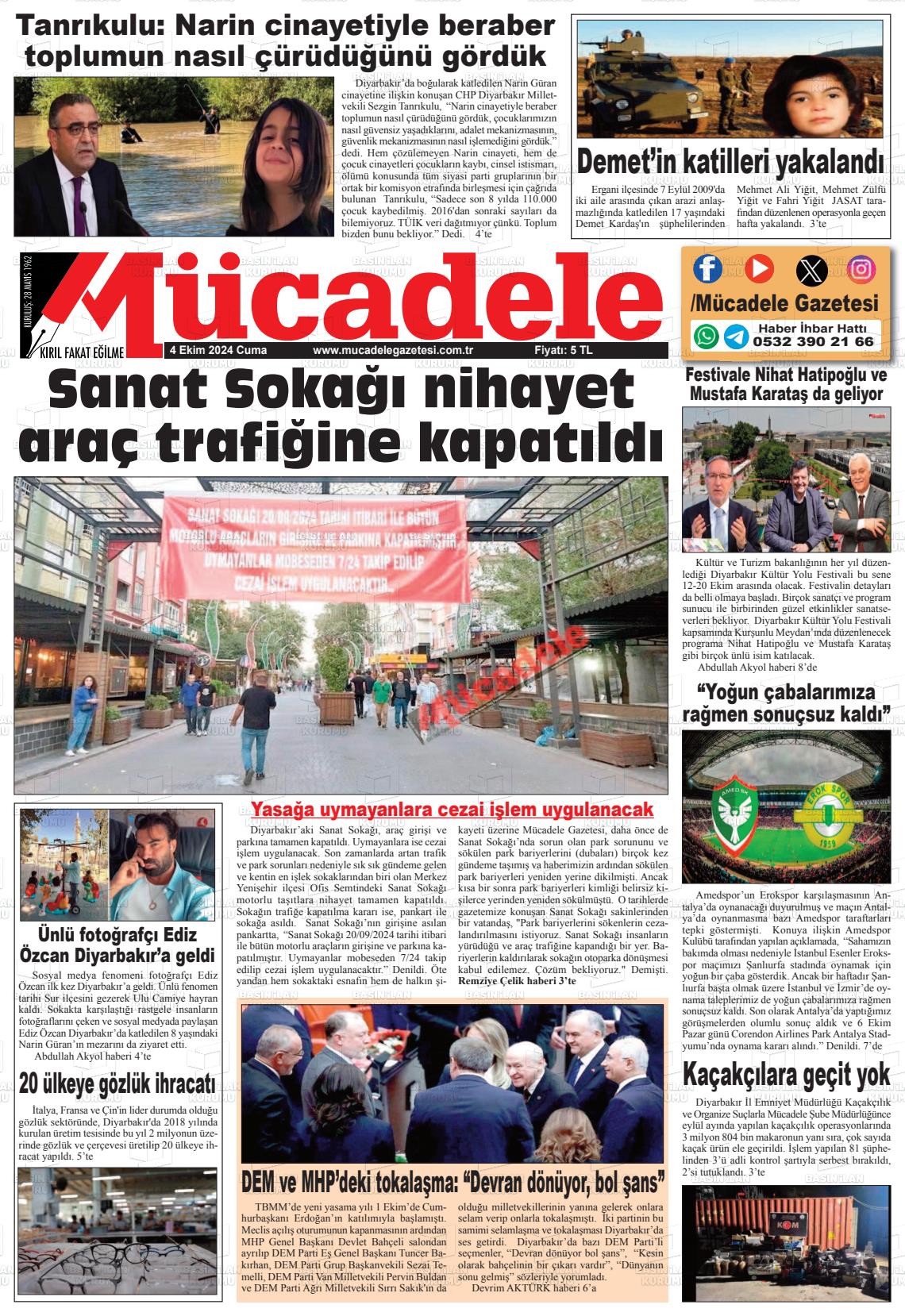 MÜCADELE Gazetesi