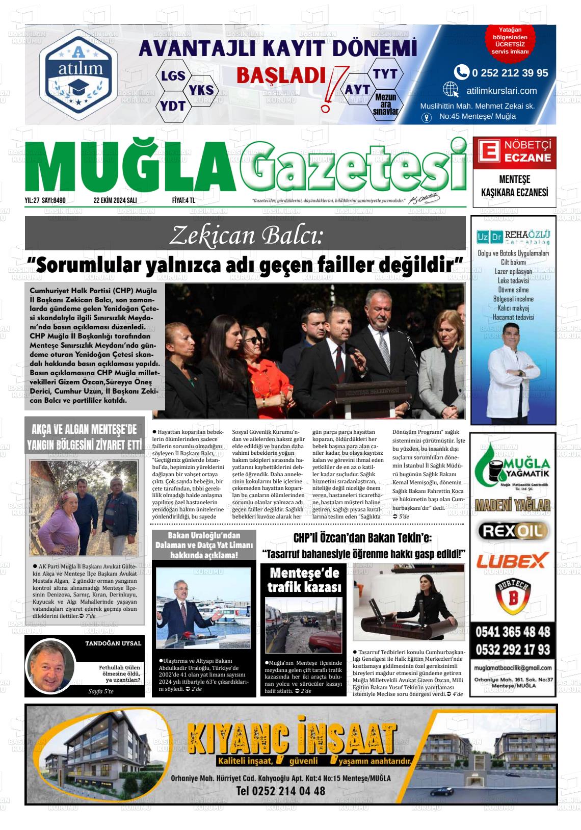 MUĞLA Gazetesi