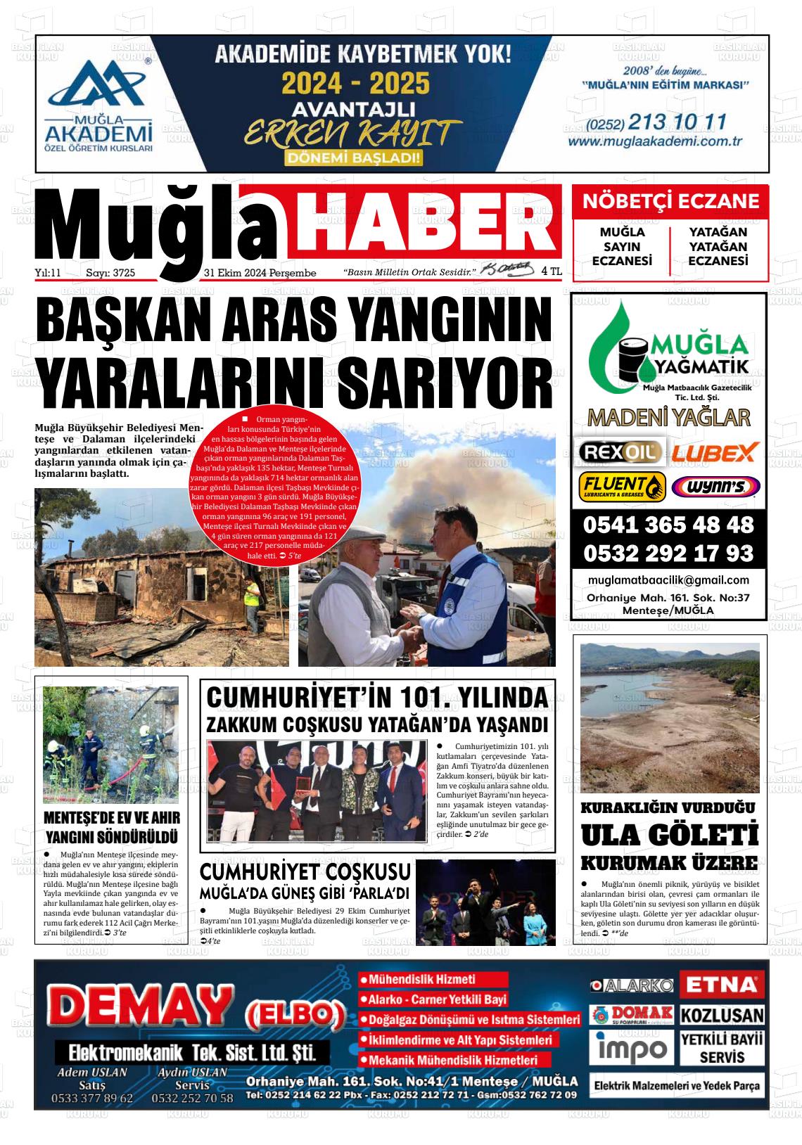 MUĞLA HABER Gazetesi