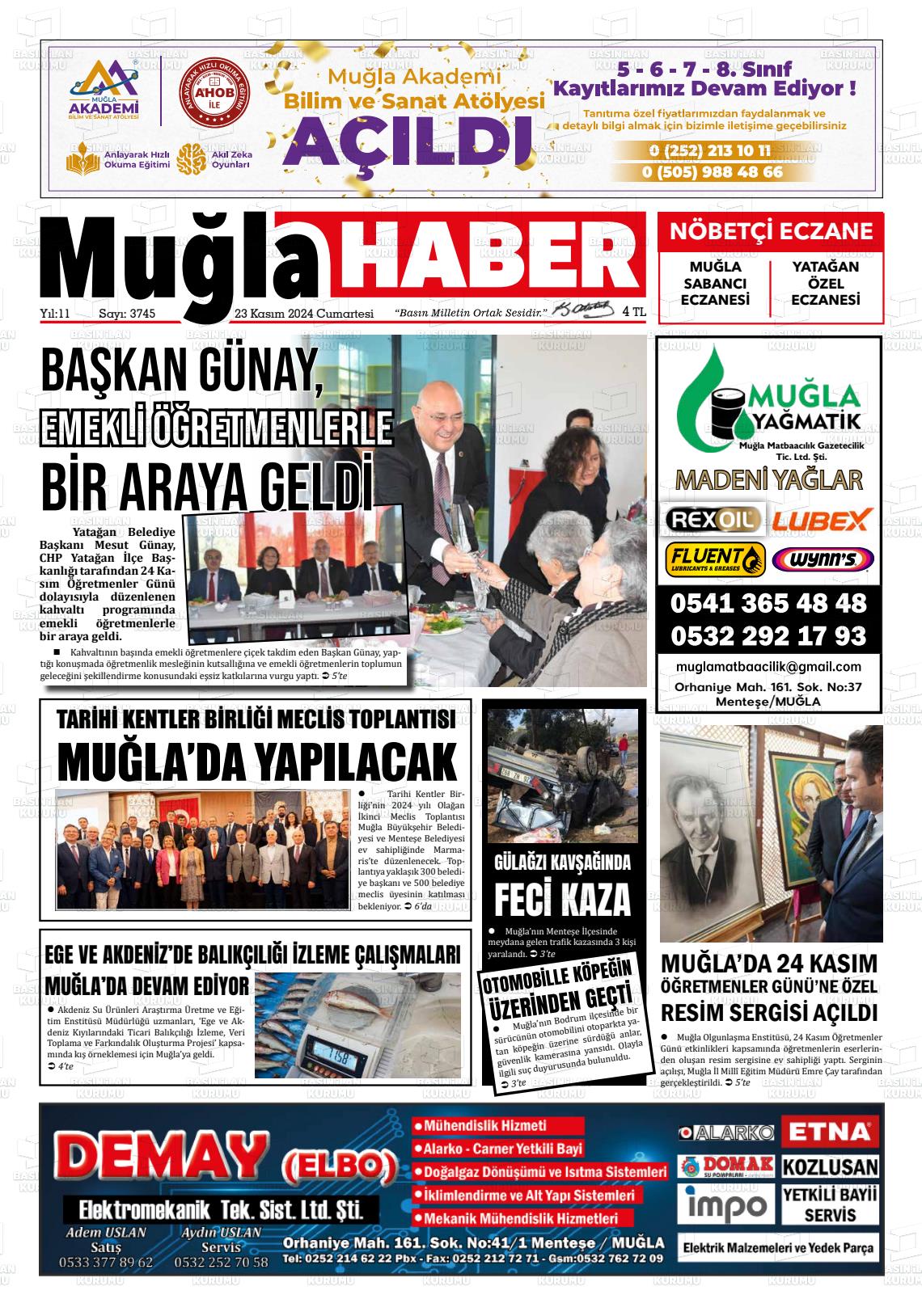 MUĞLA HABER Gazetesi