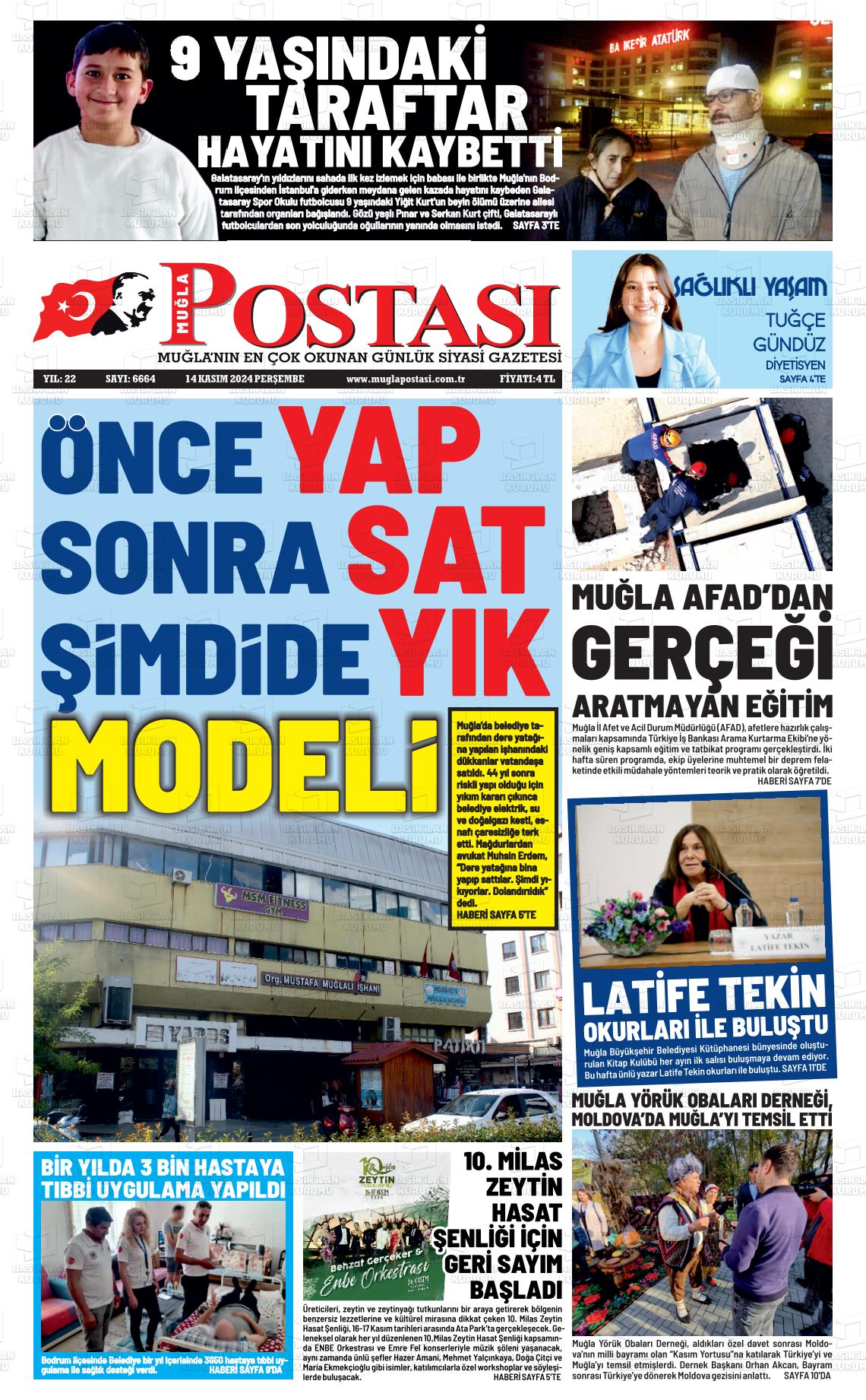 MUĞLA POSTASI Gazetesi