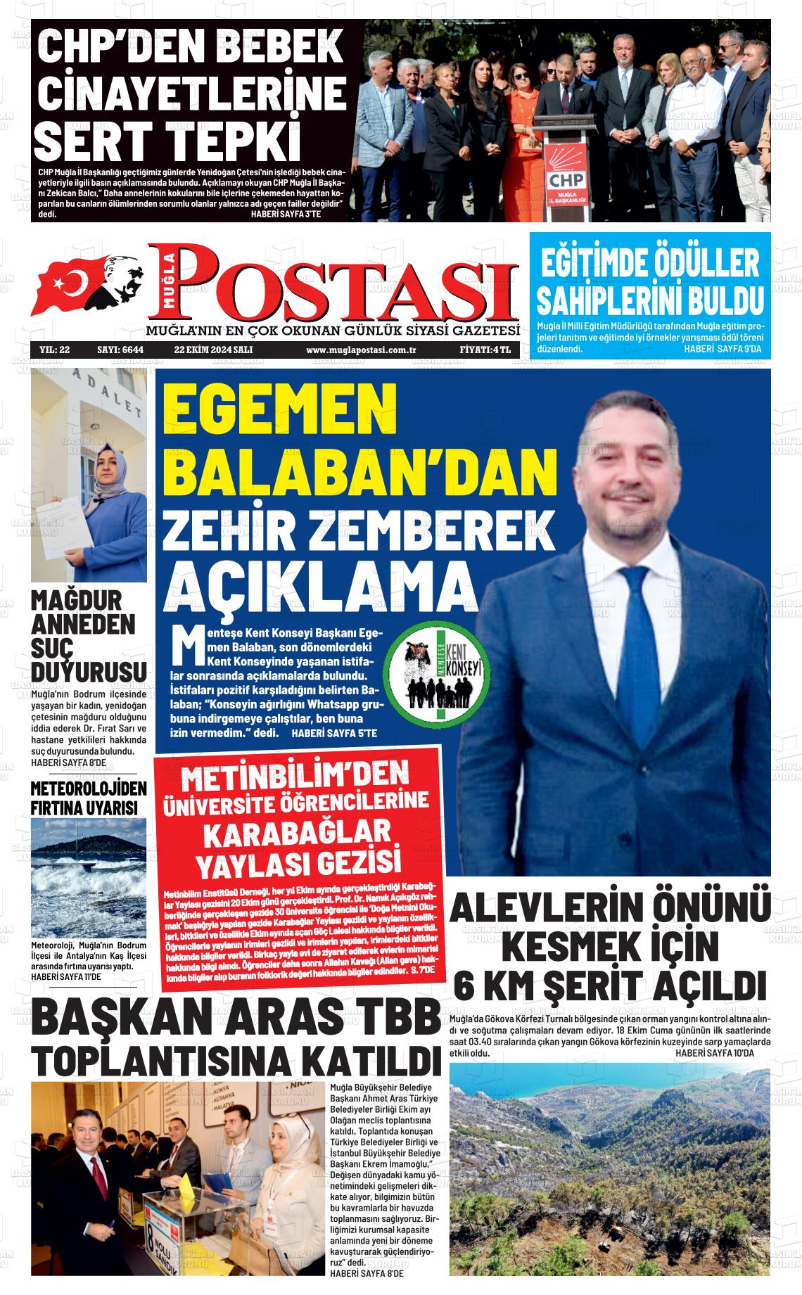 MUĞLA POSTASI Gazetesi