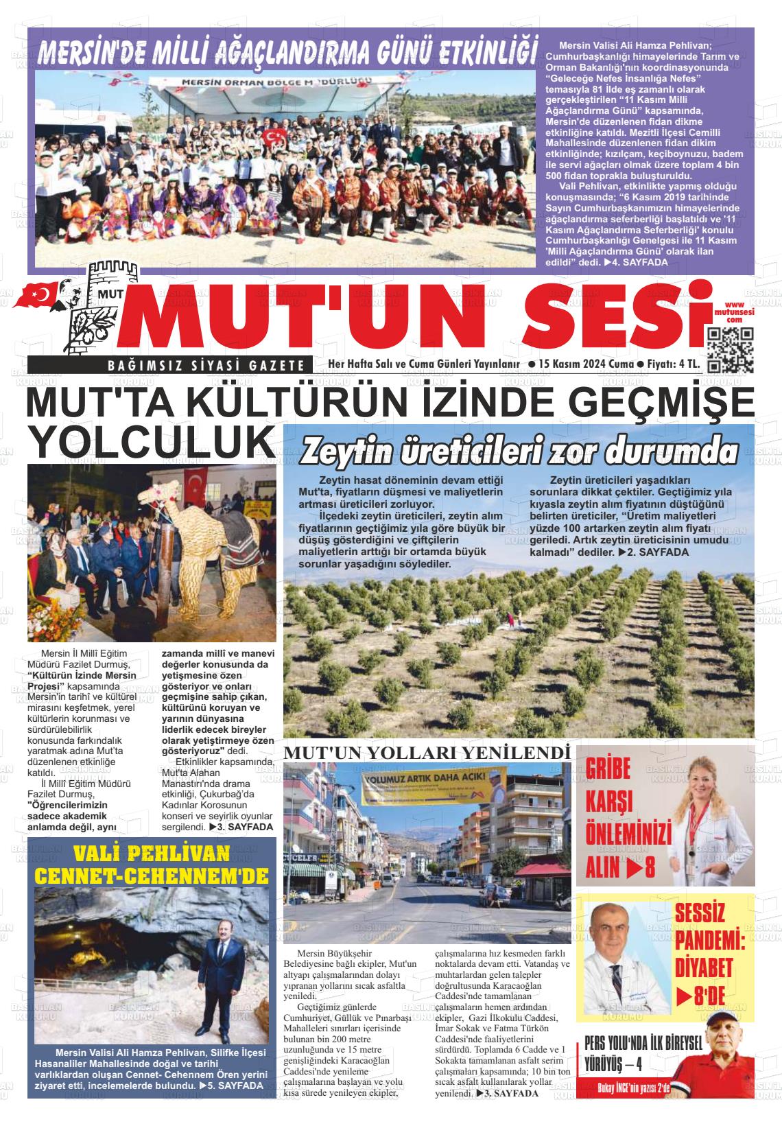 MUT'UN SESİ Gazetesi