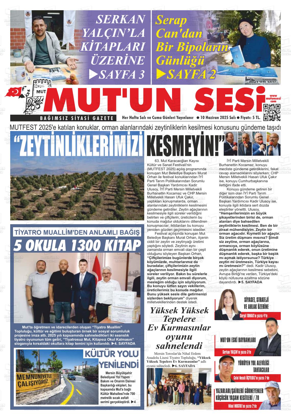 MUT'UN SESİ Gazetesi