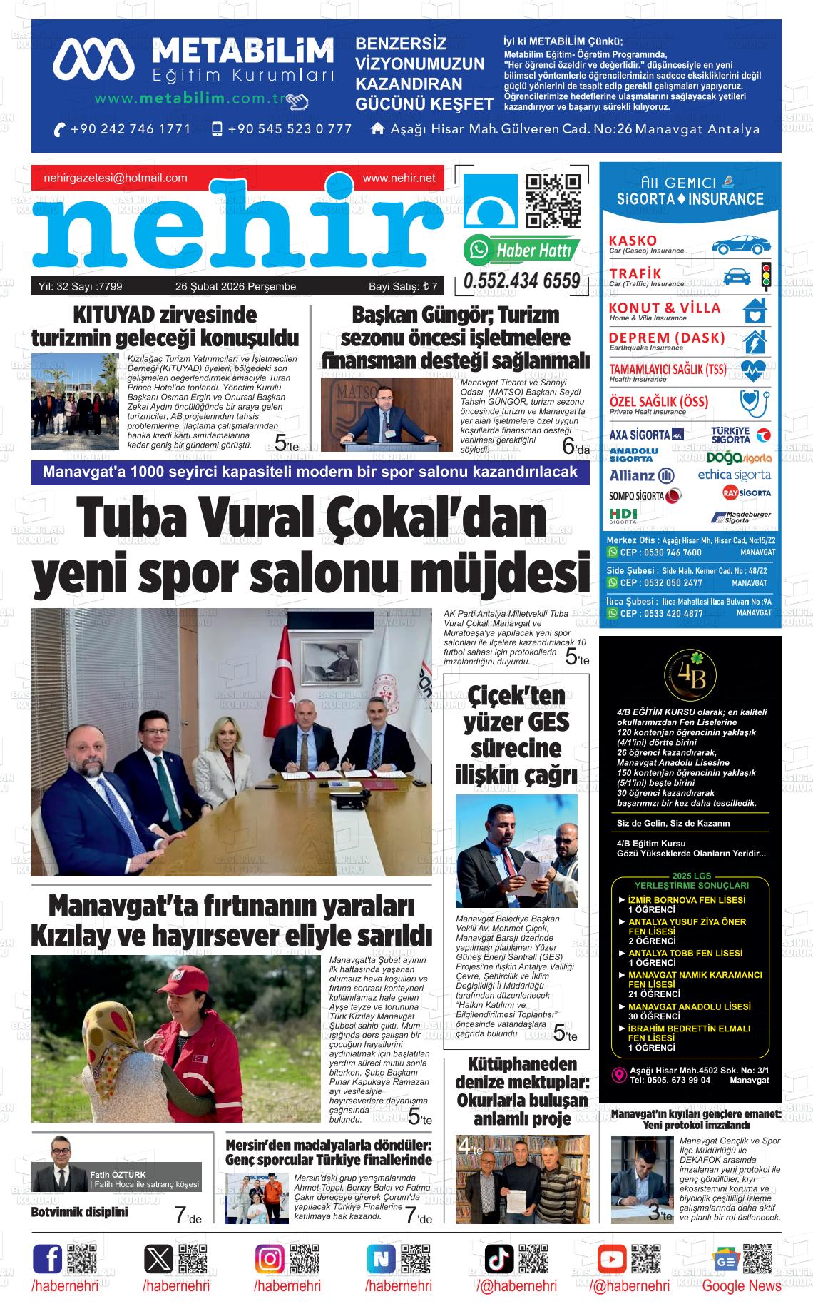 NEHİR Gazetesi
