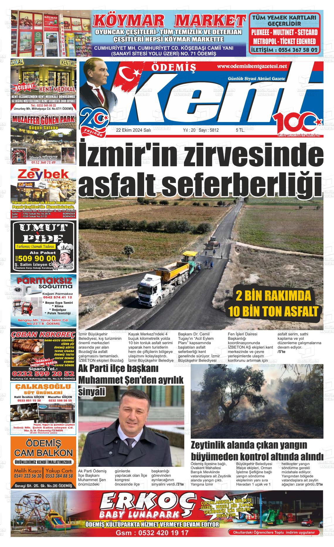 ÖDEMİŞ KENT Gazetesi