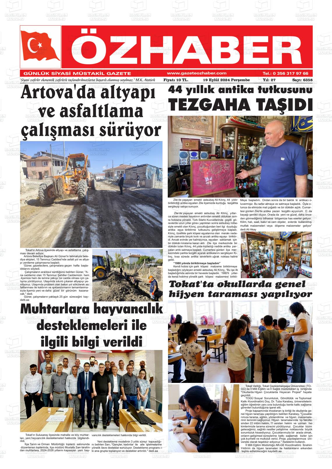 ÖZHABER Gazetesi