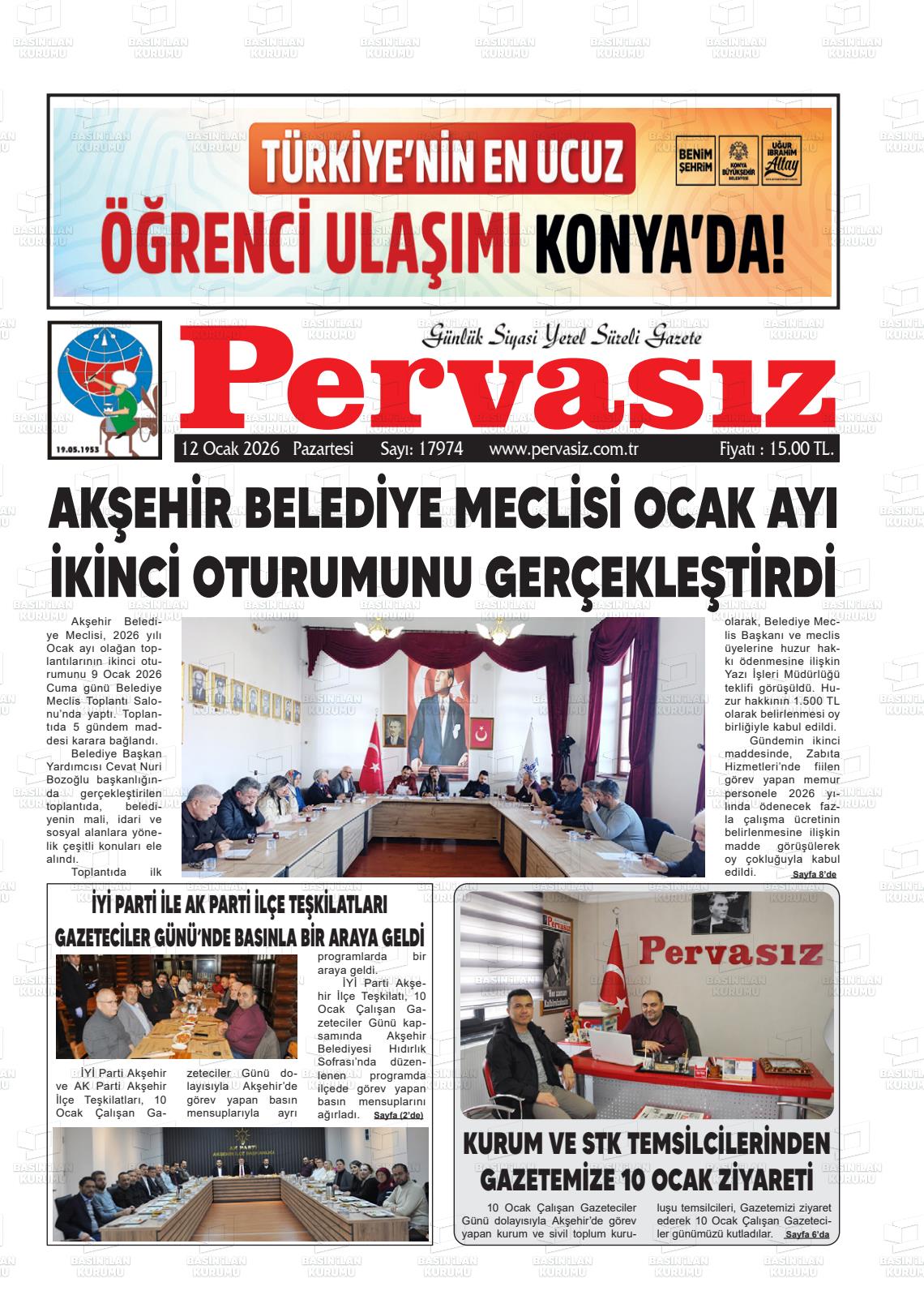 PERVASIZ Gazetesi