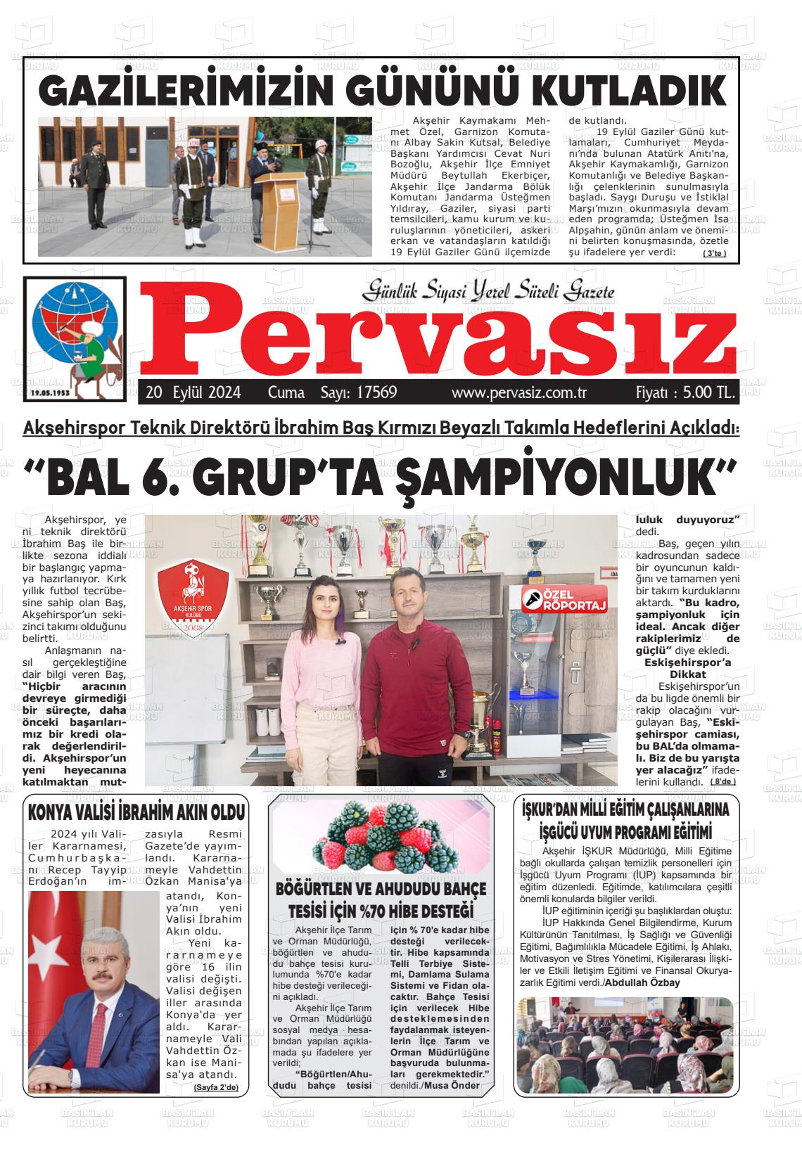 PERVASIZ Gazetesi