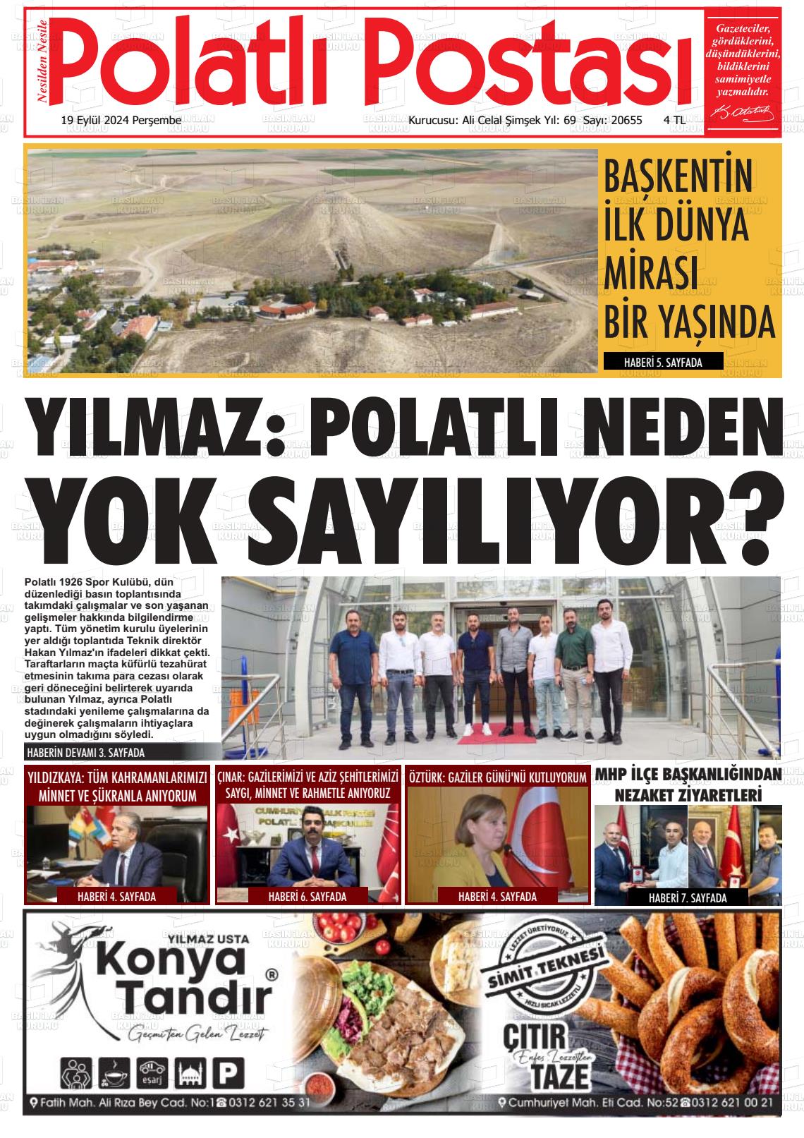 POLATLI POSTASI Gazetesi