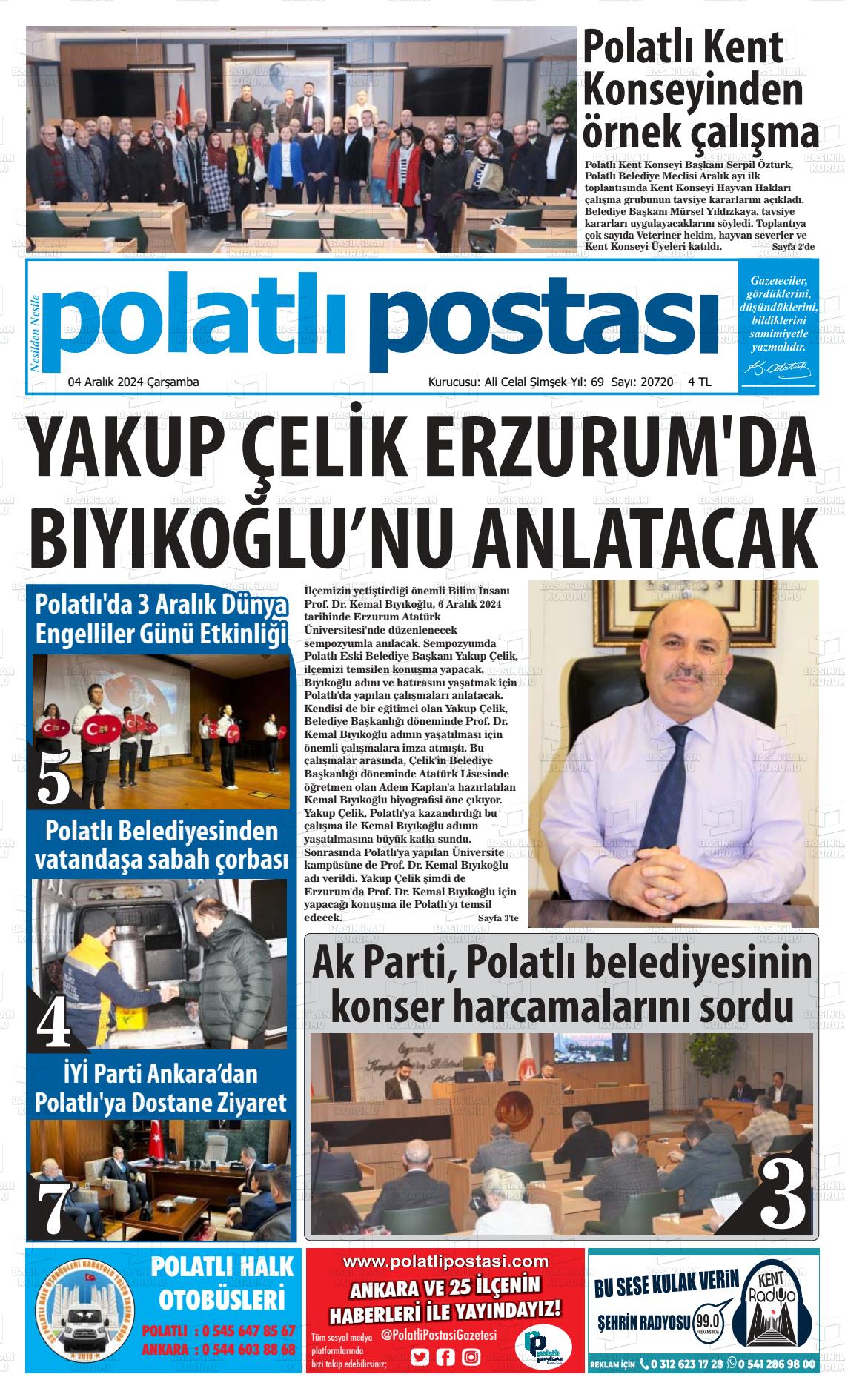 POLATLI POSTASI Gazetesi